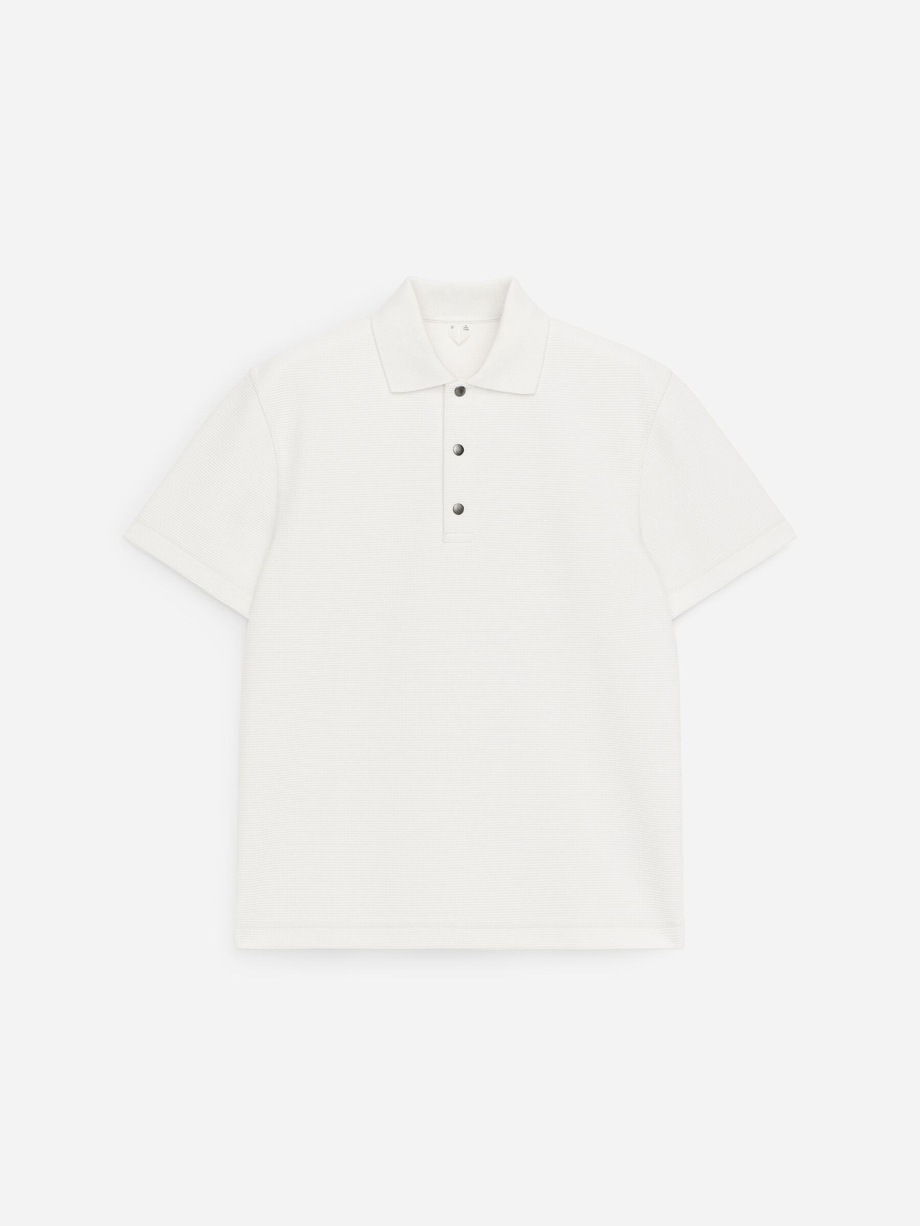 Poloshirt mit Waffelmuster-#F4F3E9-18930