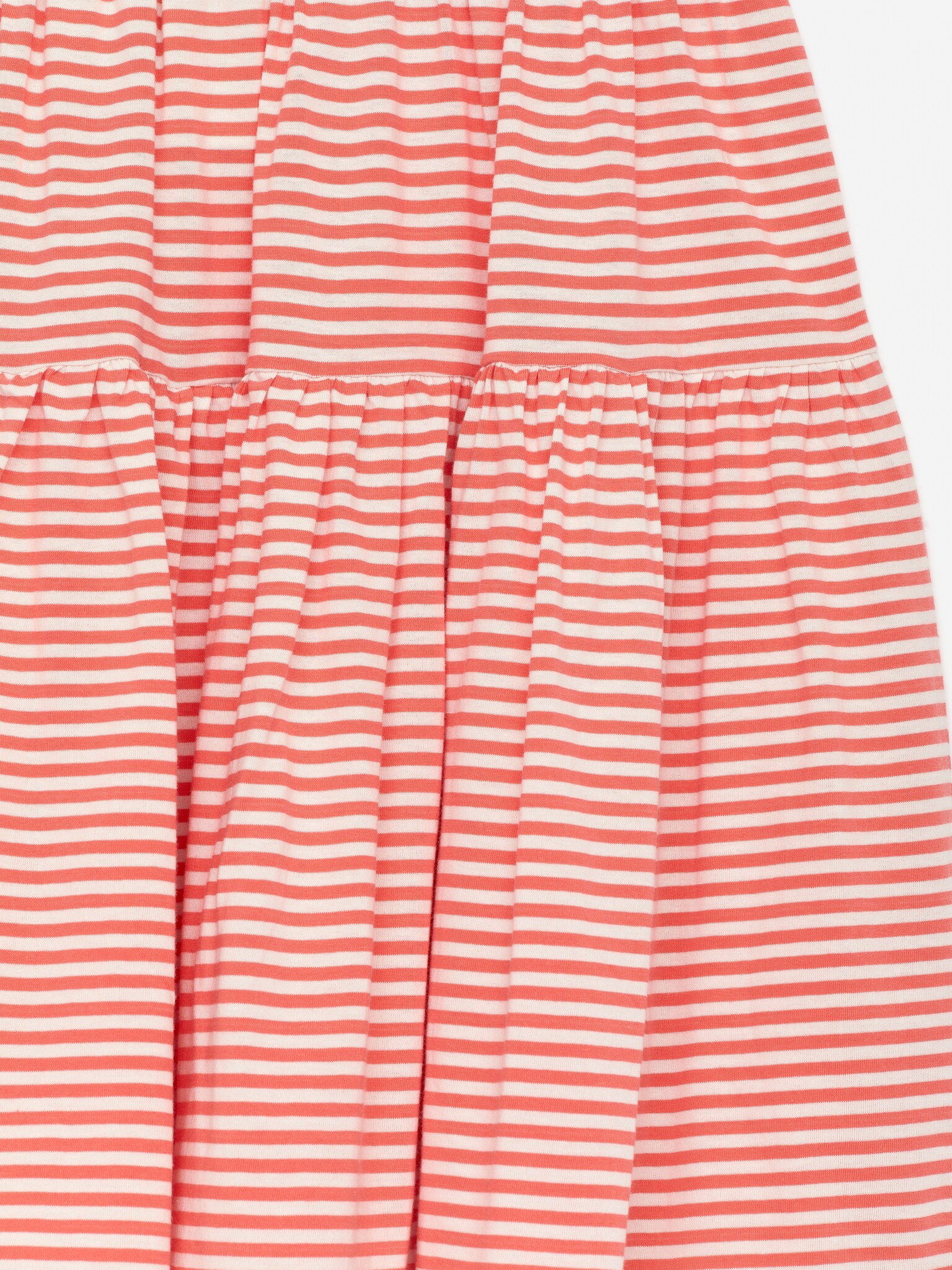 Bavlnená sukňa - Broskyňová/Biela - 2