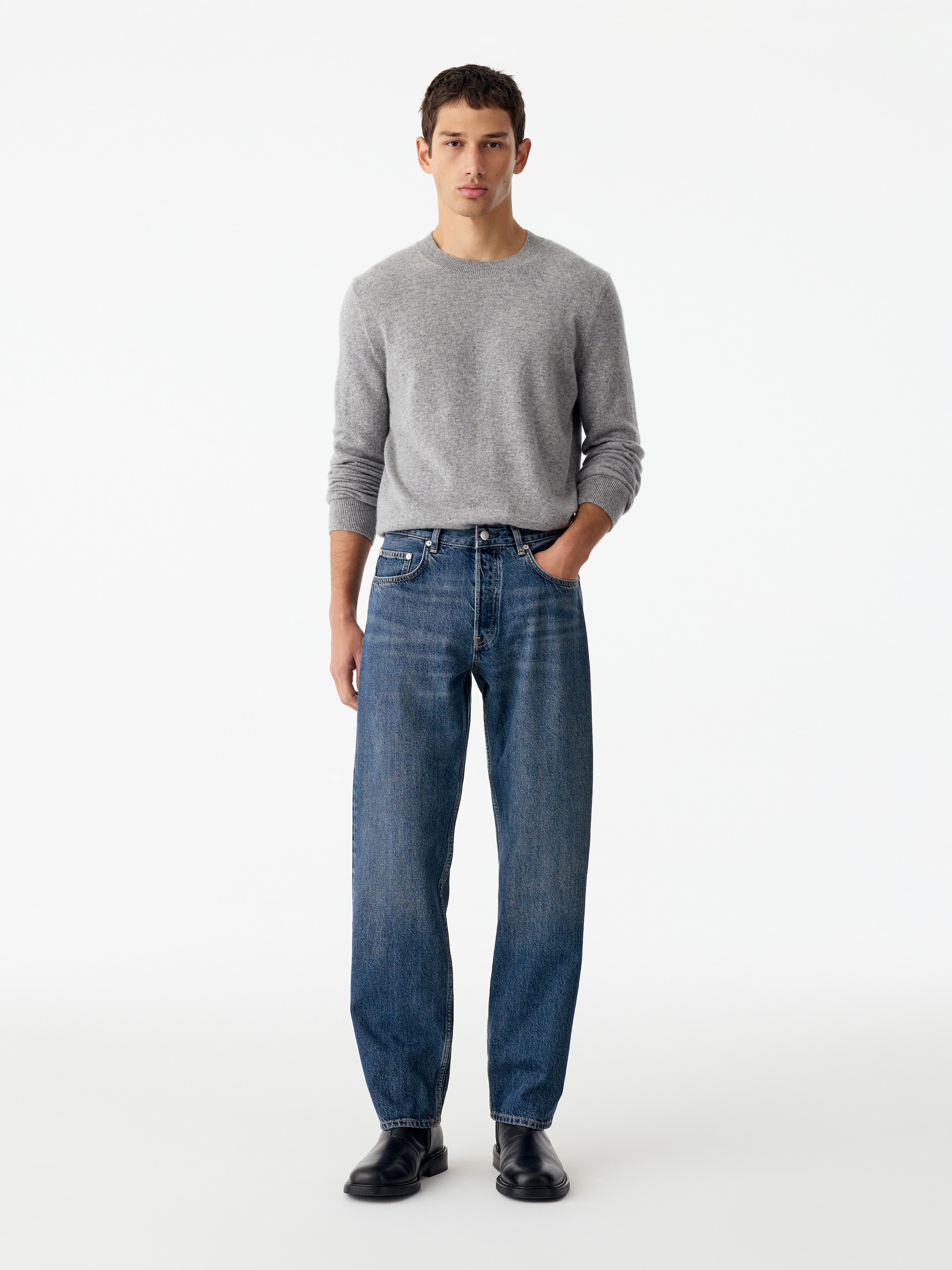 Vaqueros loose fit OCEAN-Blue-21367