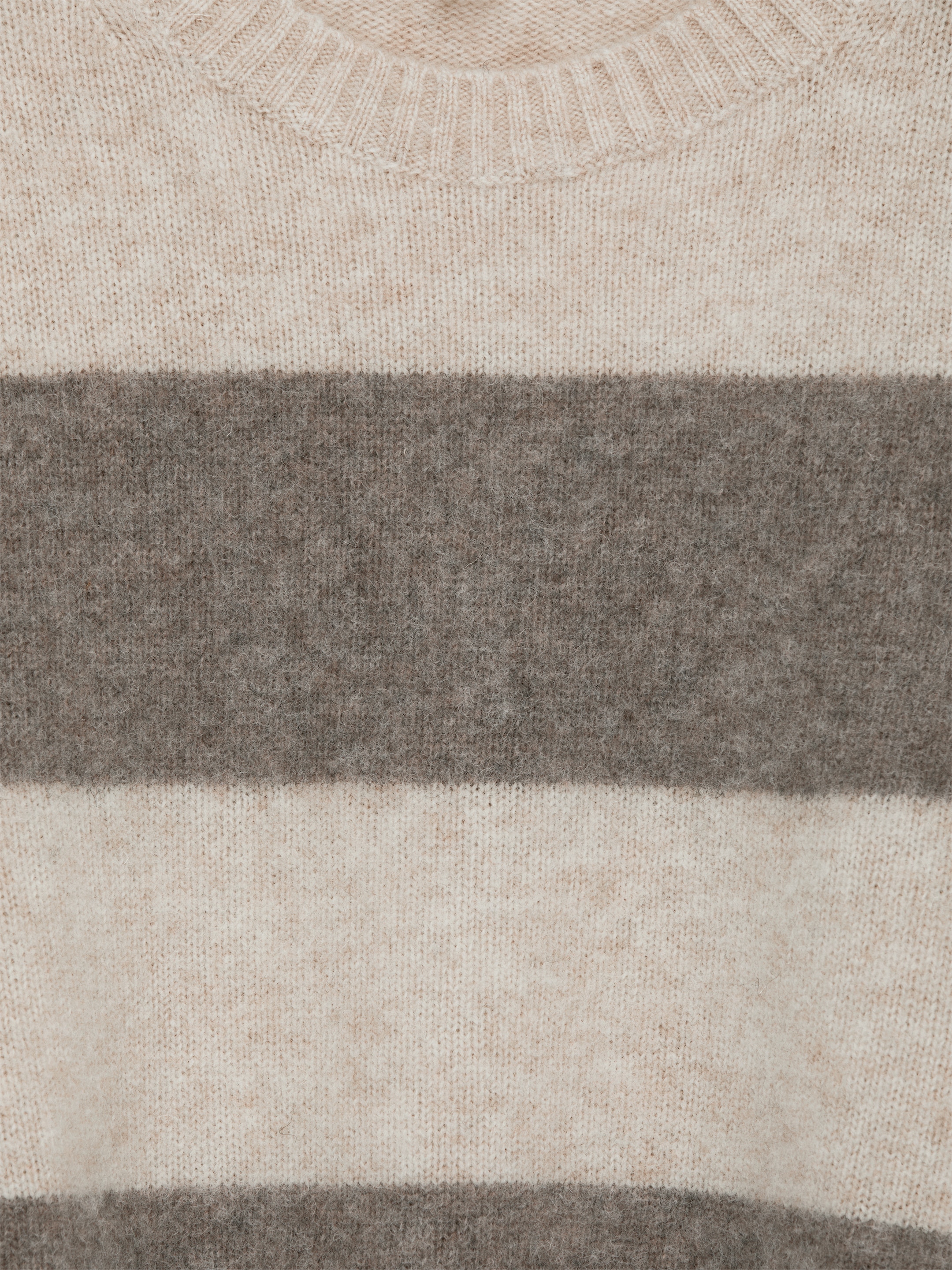 Tröja i ull - Beige/brun - Regular fit - Men - StillMedia/DescriptiveDetail - 1