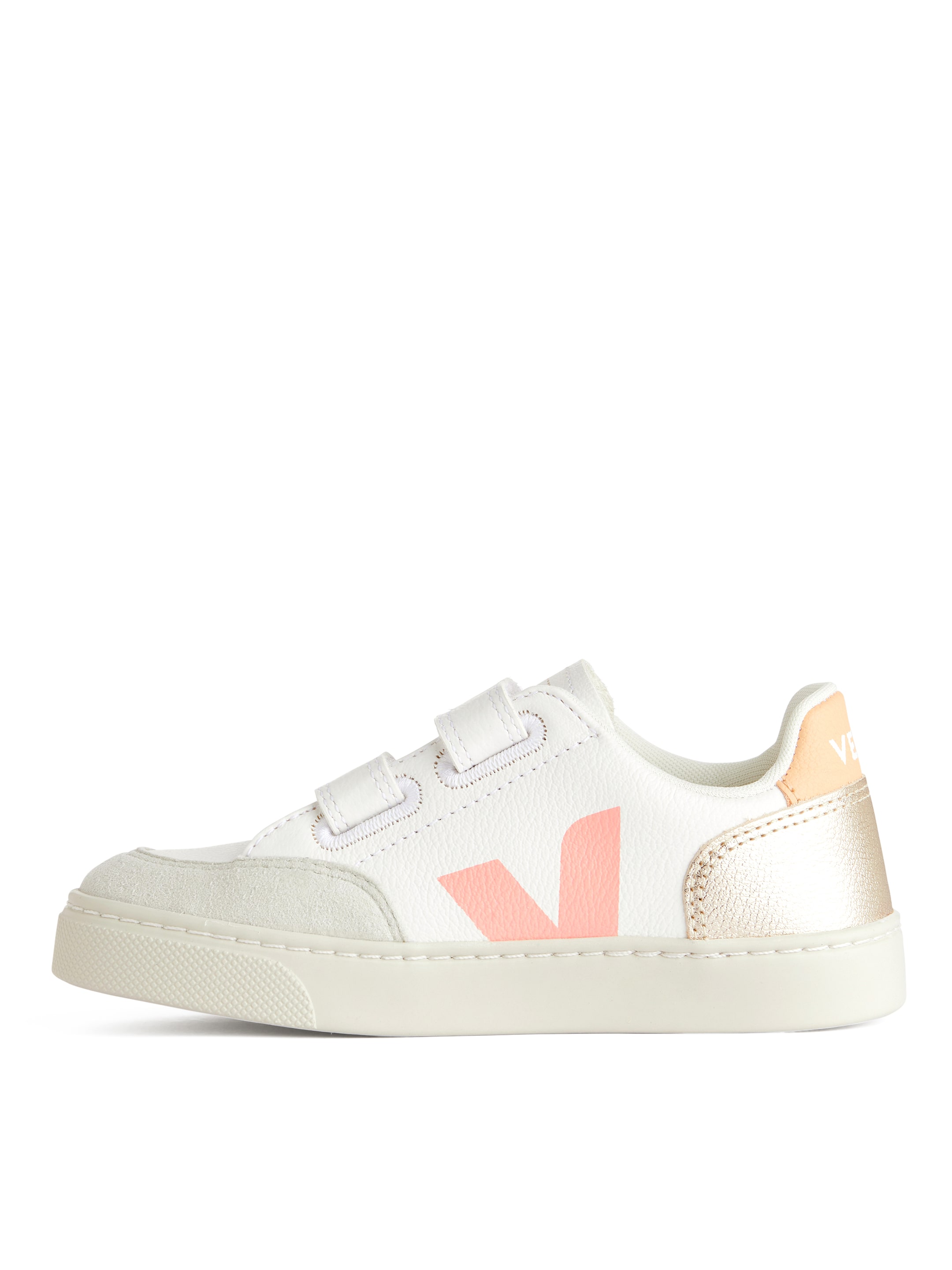 Baskets Veja V-12 Junior - Blanc/Rose - Enfant - StillMedia/DescriptiveStillLife - 3