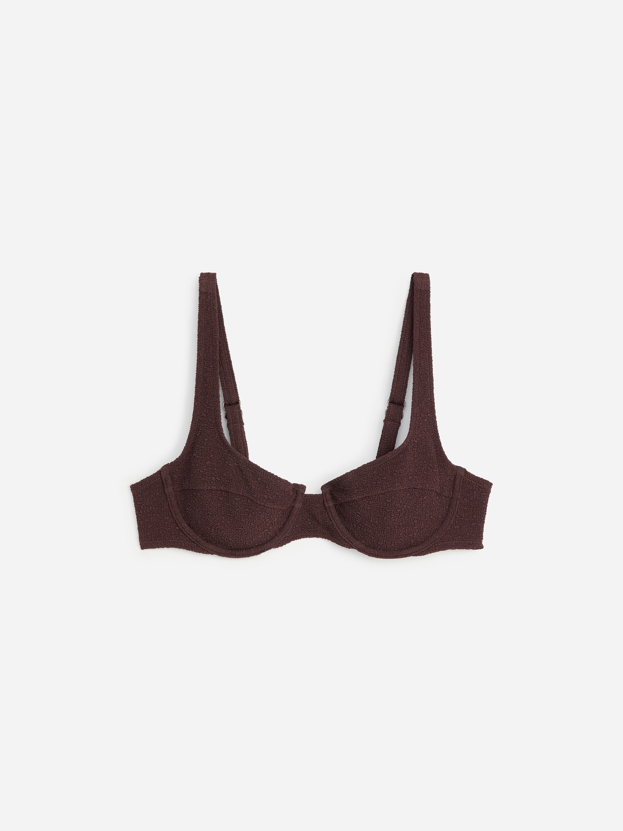 Bikinitopp med bygel-Brun-19213