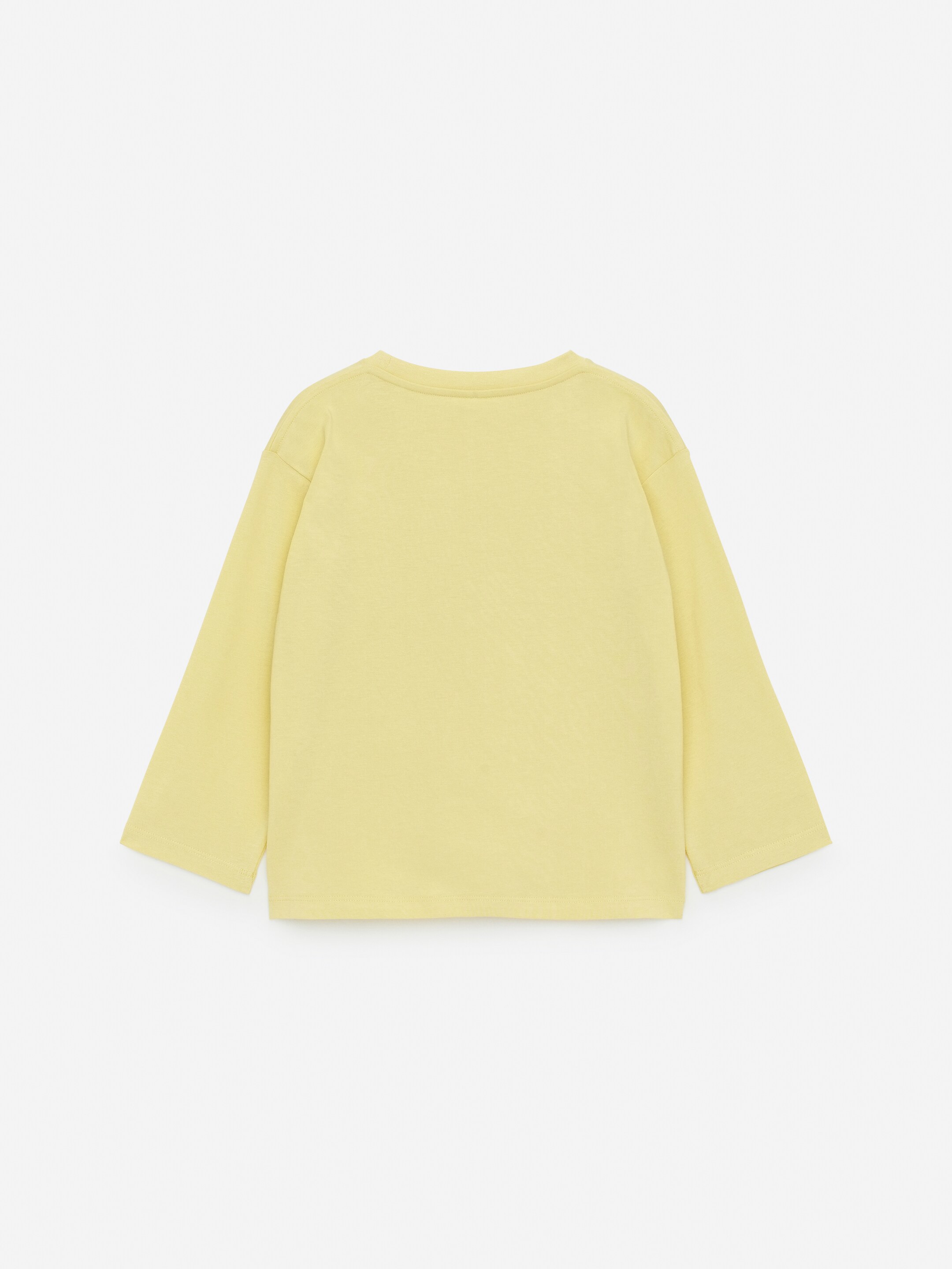 View larger image: Long-Sleeve T-Shirt - Yellow/Green - Kids | H&M GB 2