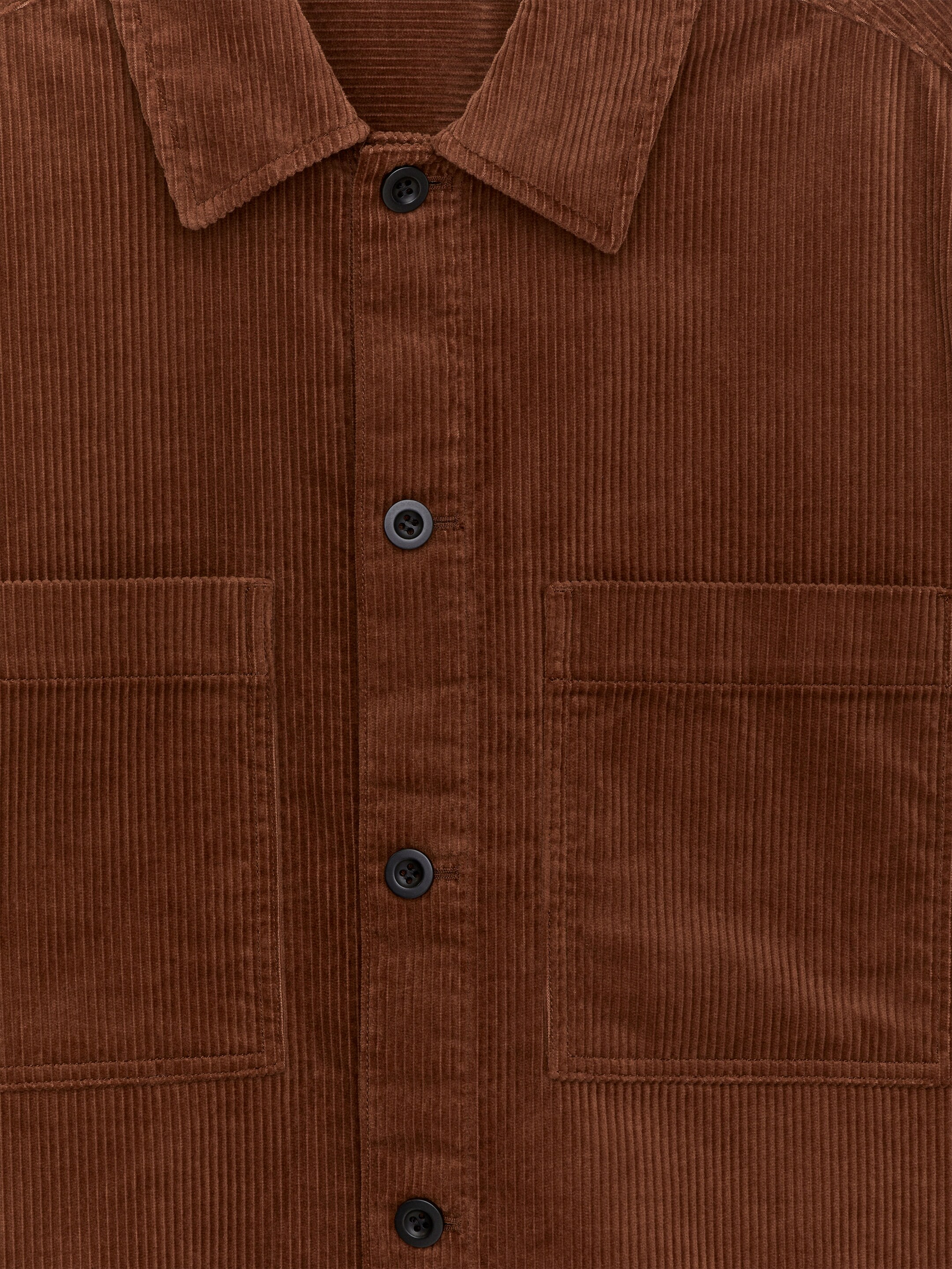 Visualizza immagine più grande: Overshirt in velluto a coste - Marrone - UOMO | H&M IT 6