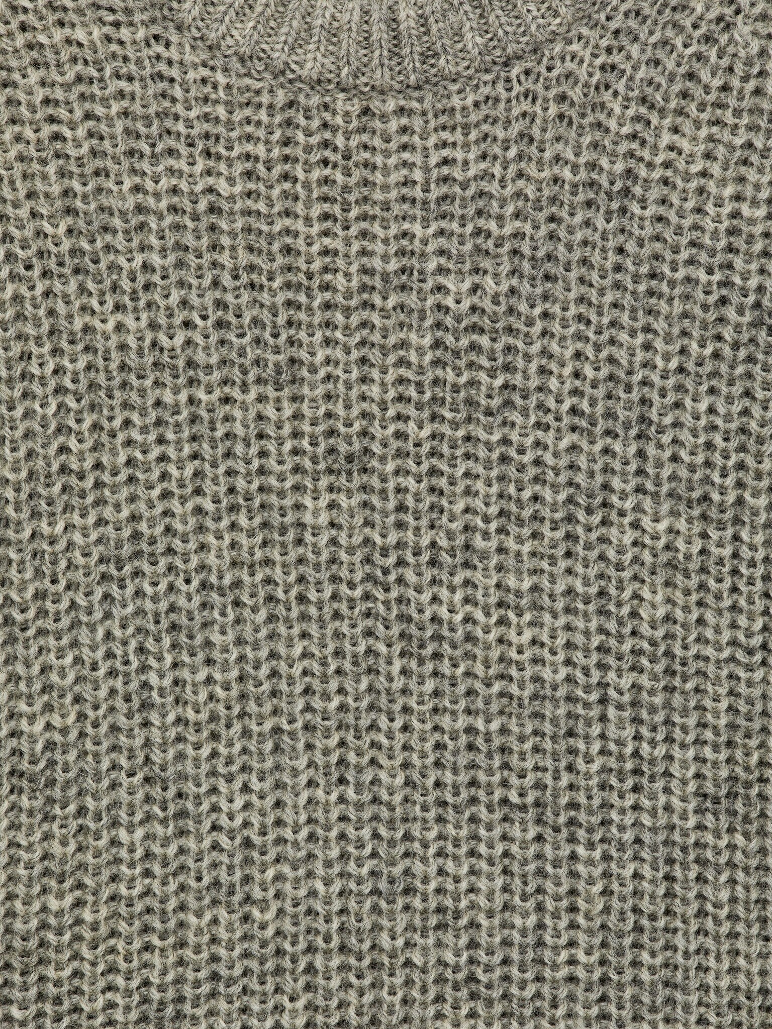 Pull en laine - Gris chiné - 3