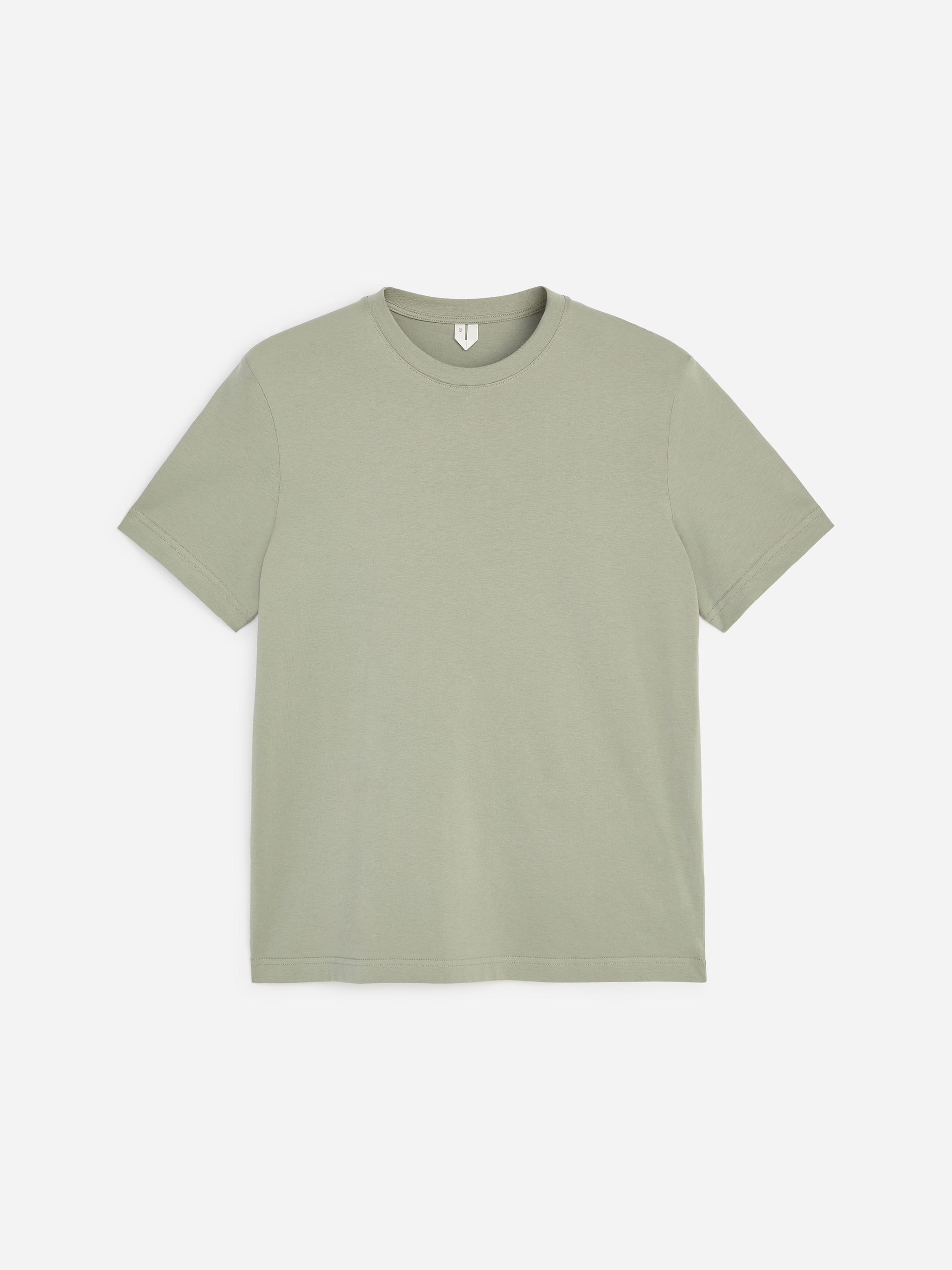 Camiseta regular fit de 170 GSM - Verde empolvado - Corte estándar - men - StillMedia/DescriptiveStillLife - 1