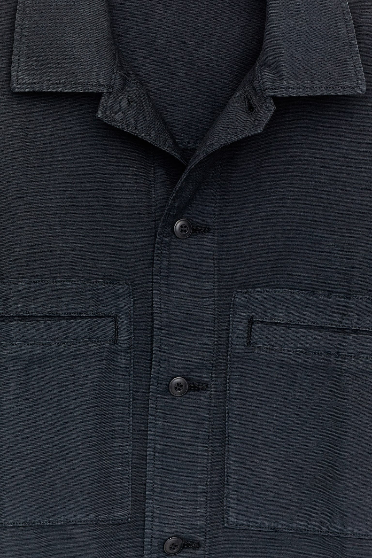 Workwear-jack van katoen - Donkerblauw - 4