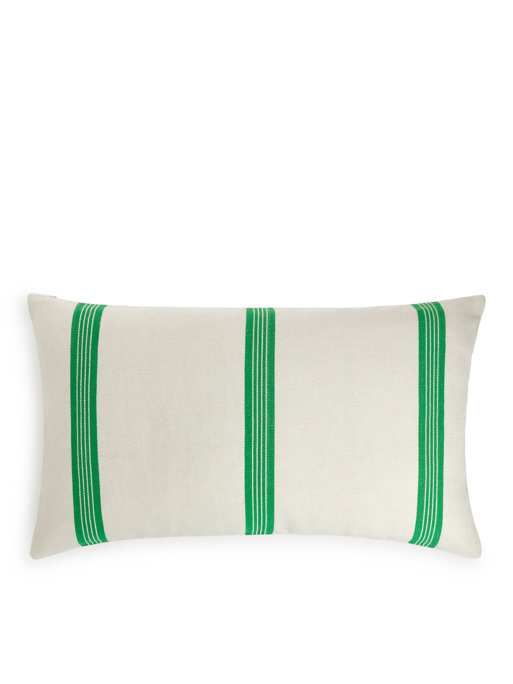 Linen Blend Cushion Cover 50 x 90 cm - Off White/Green - Homeware - StillMedia/DescriptiveStillLife - 2