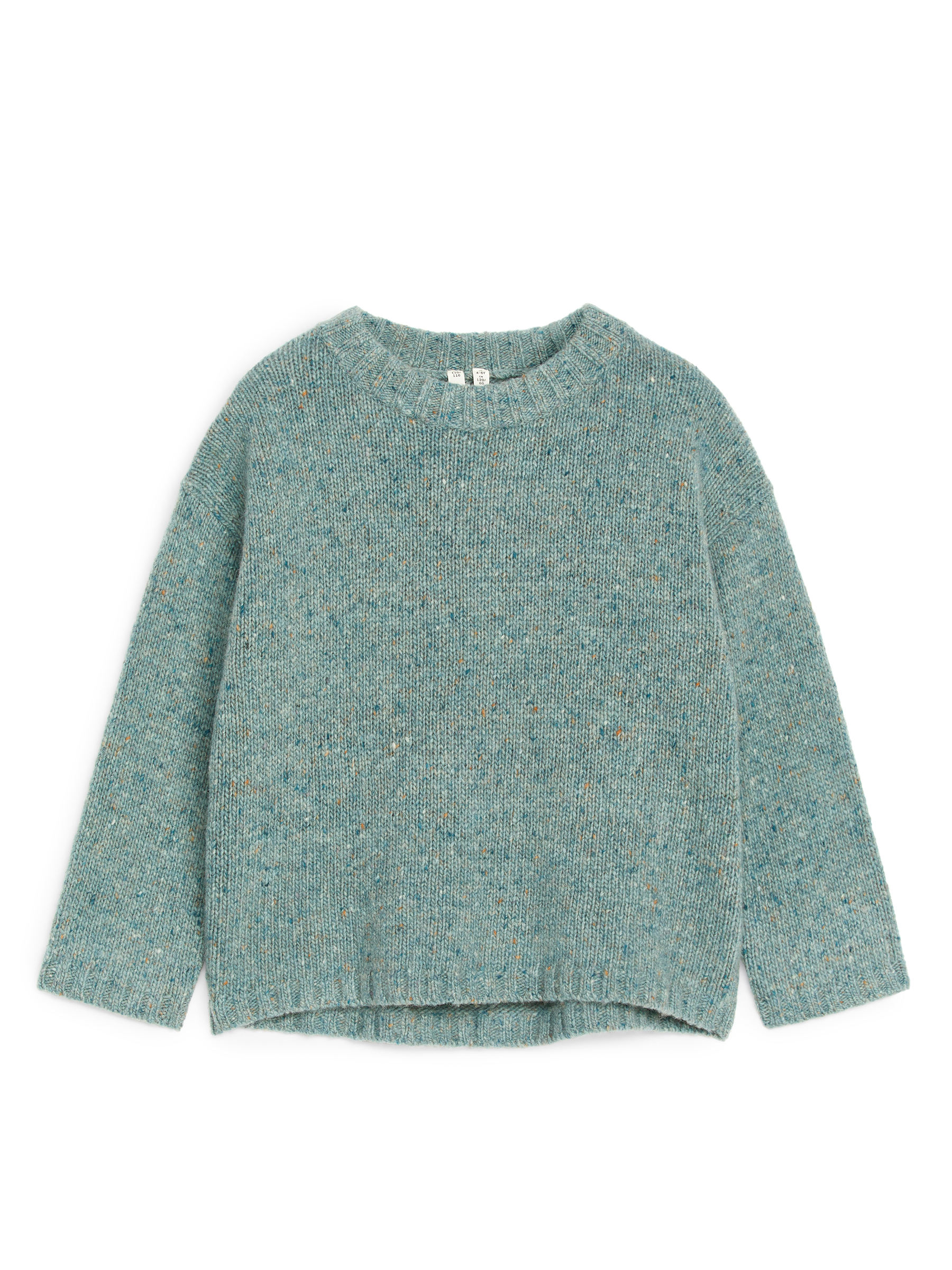Neps Wool-Blend Jumper - Green/Blue - Regular fit - Children - StillMedia/DescriptiveStillLife - 2