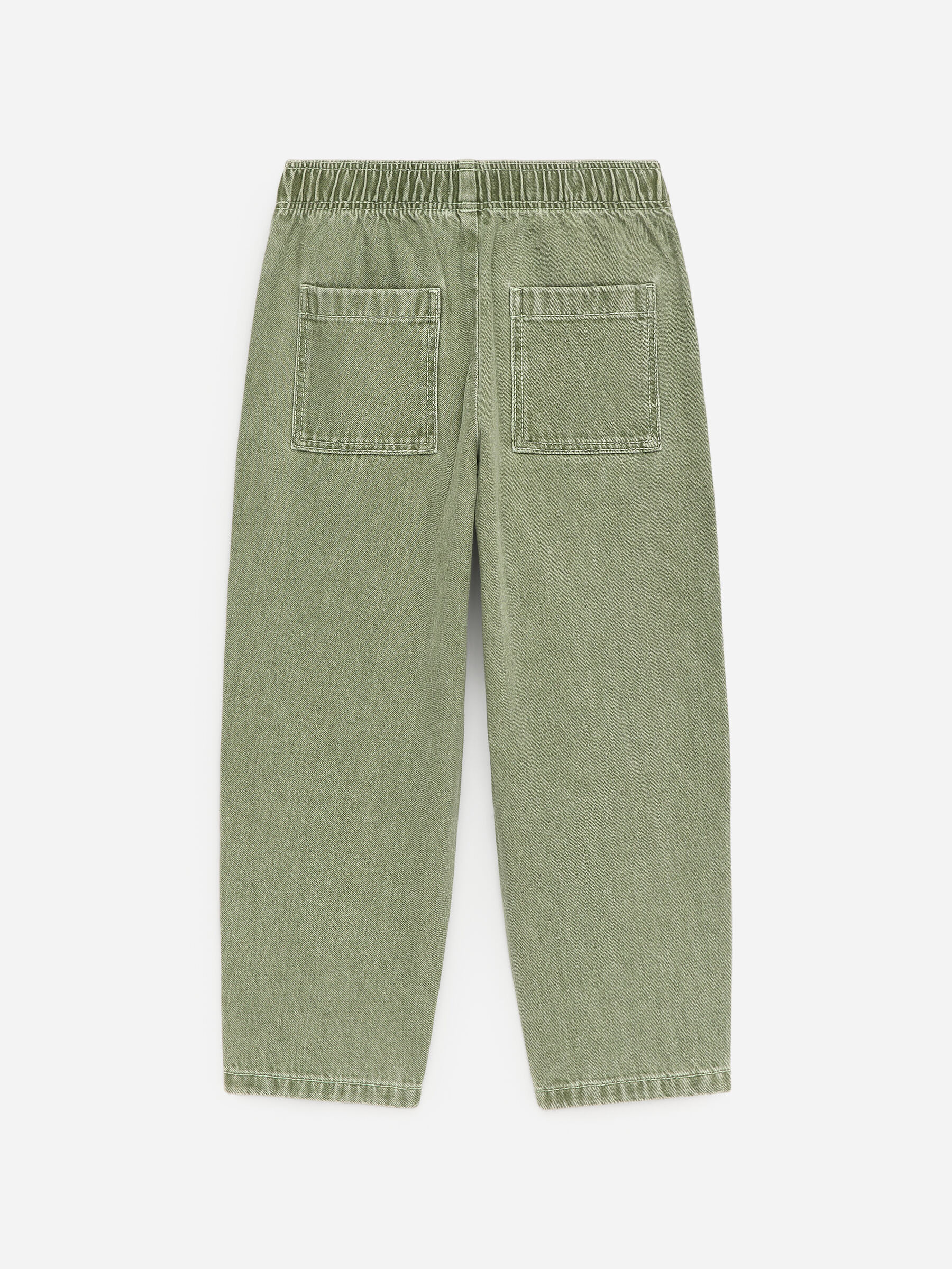 Relaxed Barrel Trousers - Green - Relaxed fit - Children - StillMedia/DescriptiveStillLife - 5