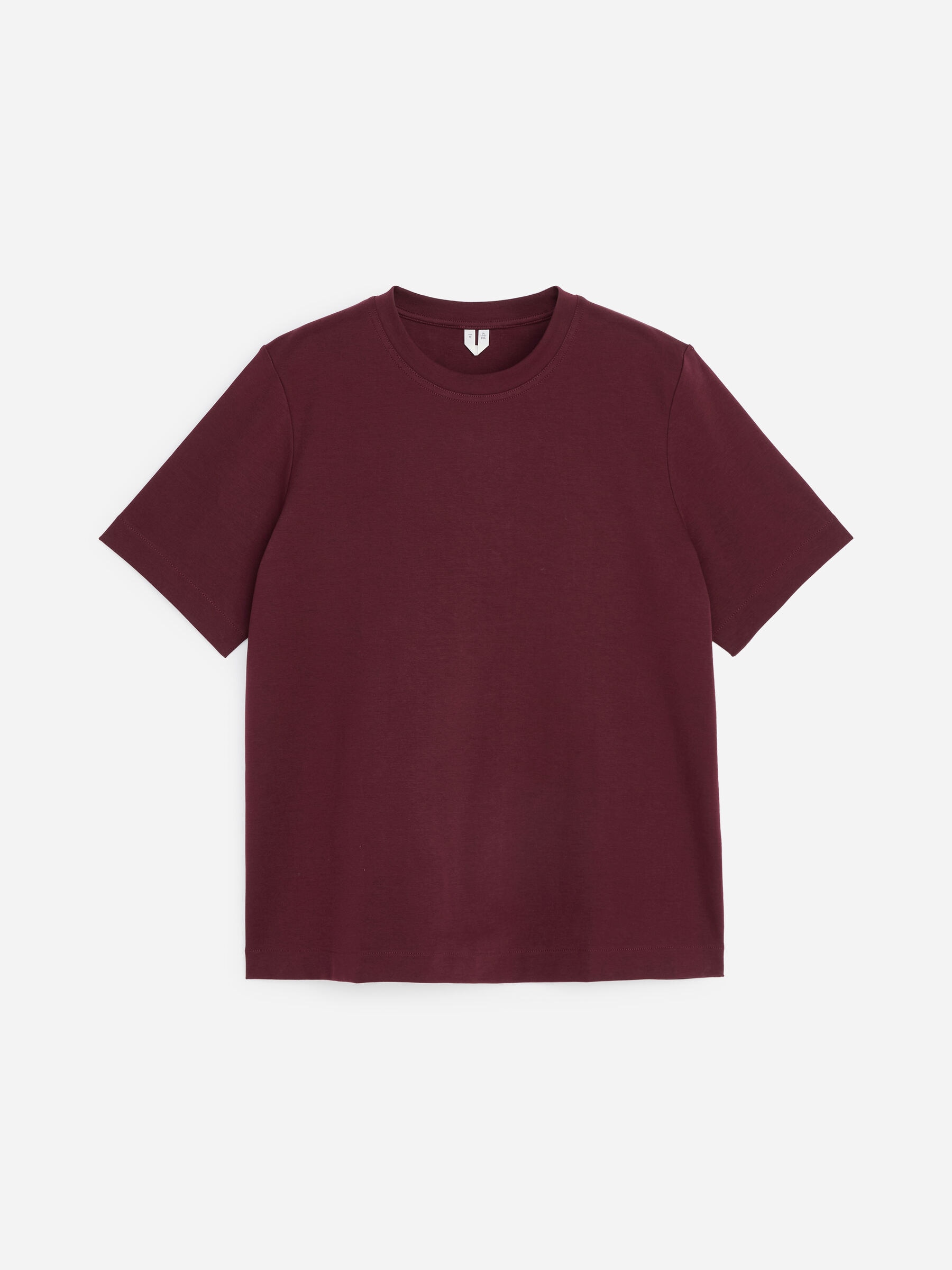 Signature Constructed T-Shirt-#4B262D-19421