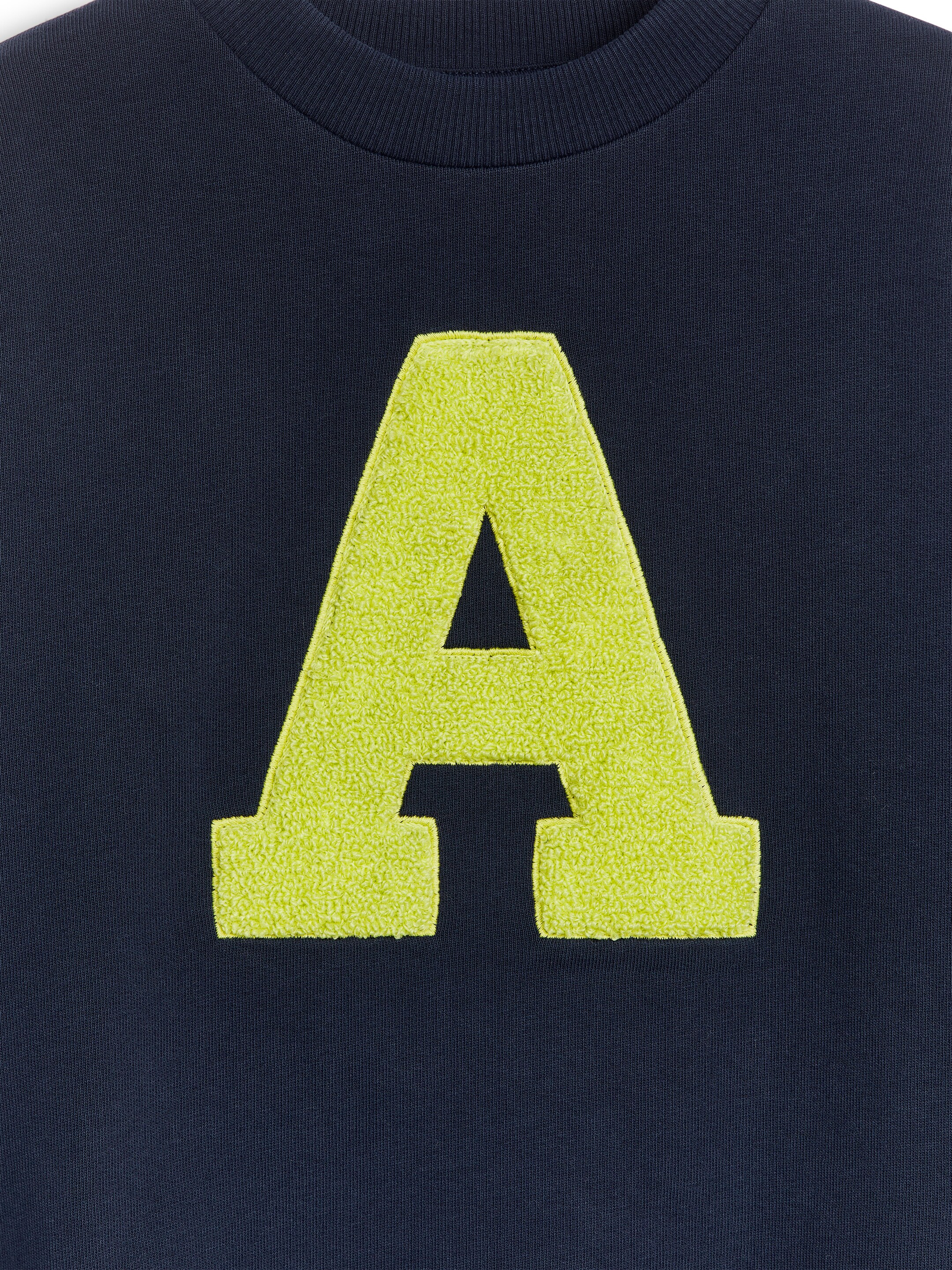 Embroidered Sweatshirt - Dark Blue - Regular fit - Children - StillMedia/DescriptiveDetail - 1