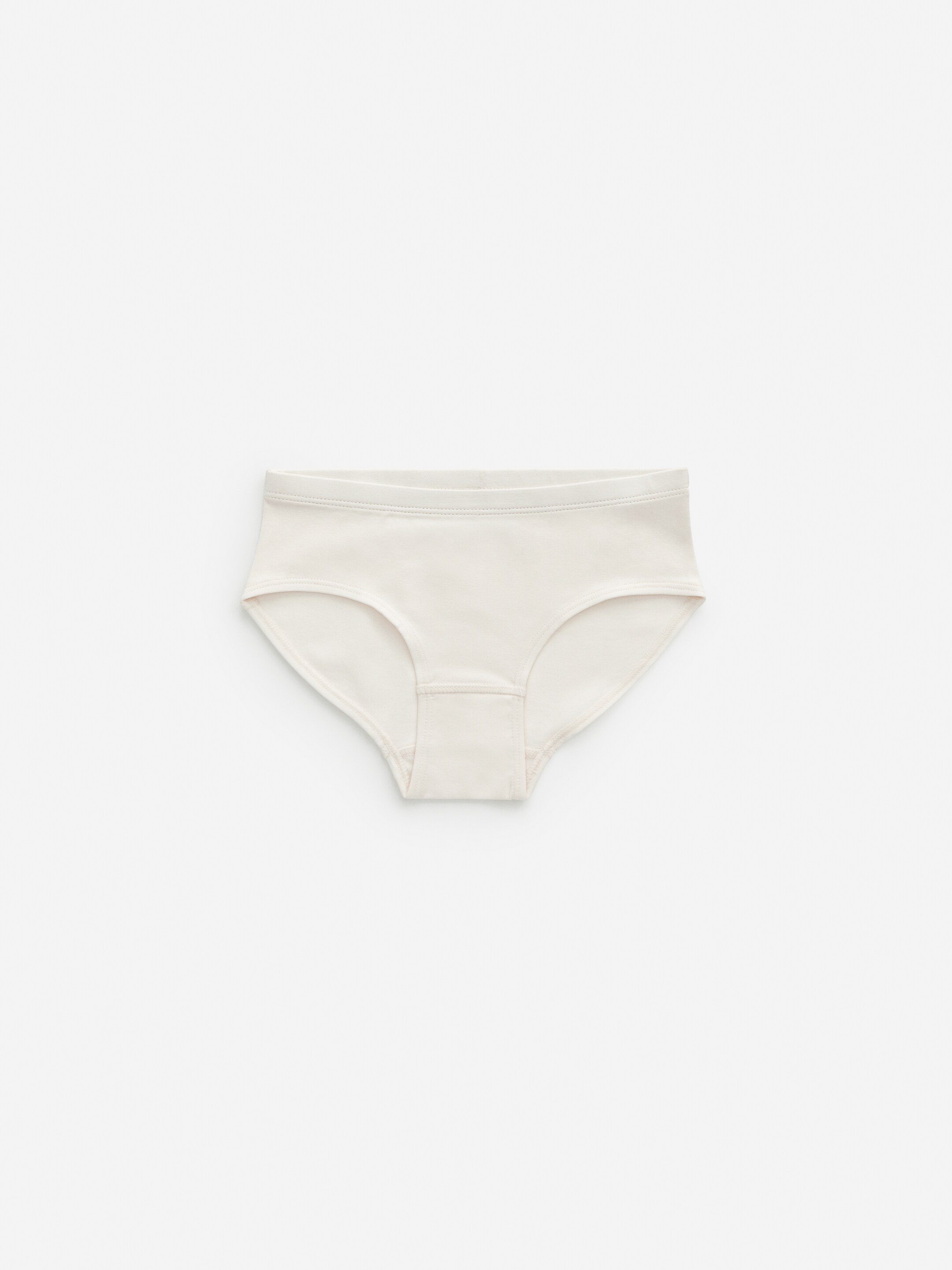 Agrandir l'image: Lot de 3 culottes en jersey de coton - Écru/Corail - ENFANT | H&M BE 2