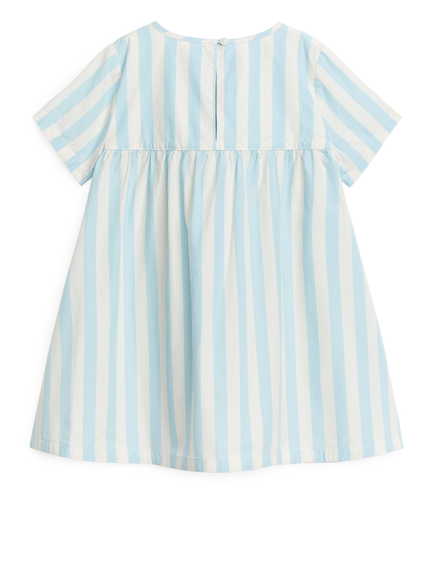 Baumwollkleid - Weiß/Hellblau - Regular Fit - Kinder - StillMedia/DescriptiveStillLife - 2