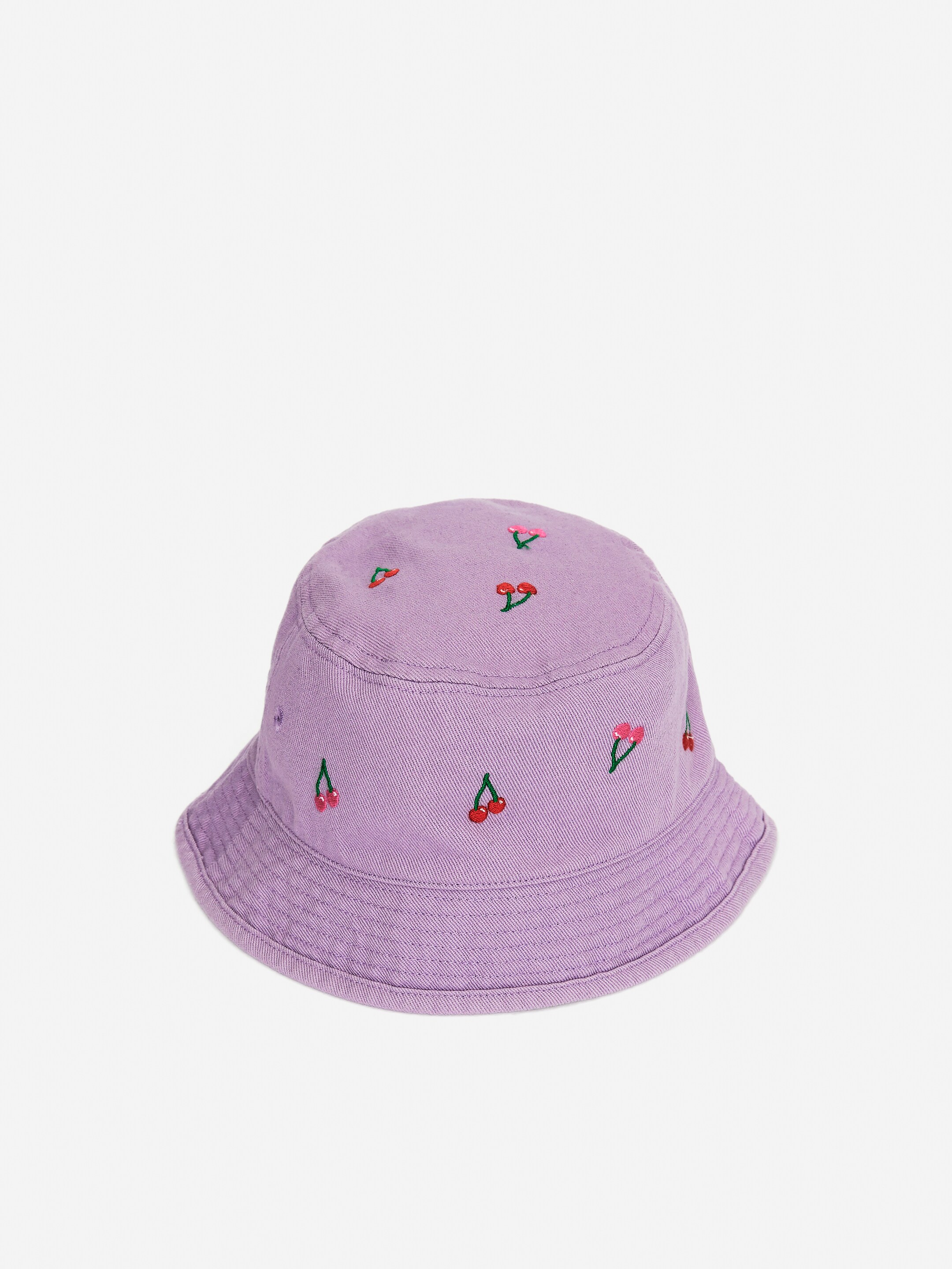 Zobrazit větší obrázek: Vyšívaný klobouk bucket - Lilac/Cherries - DĚTI | H&M CZ 2