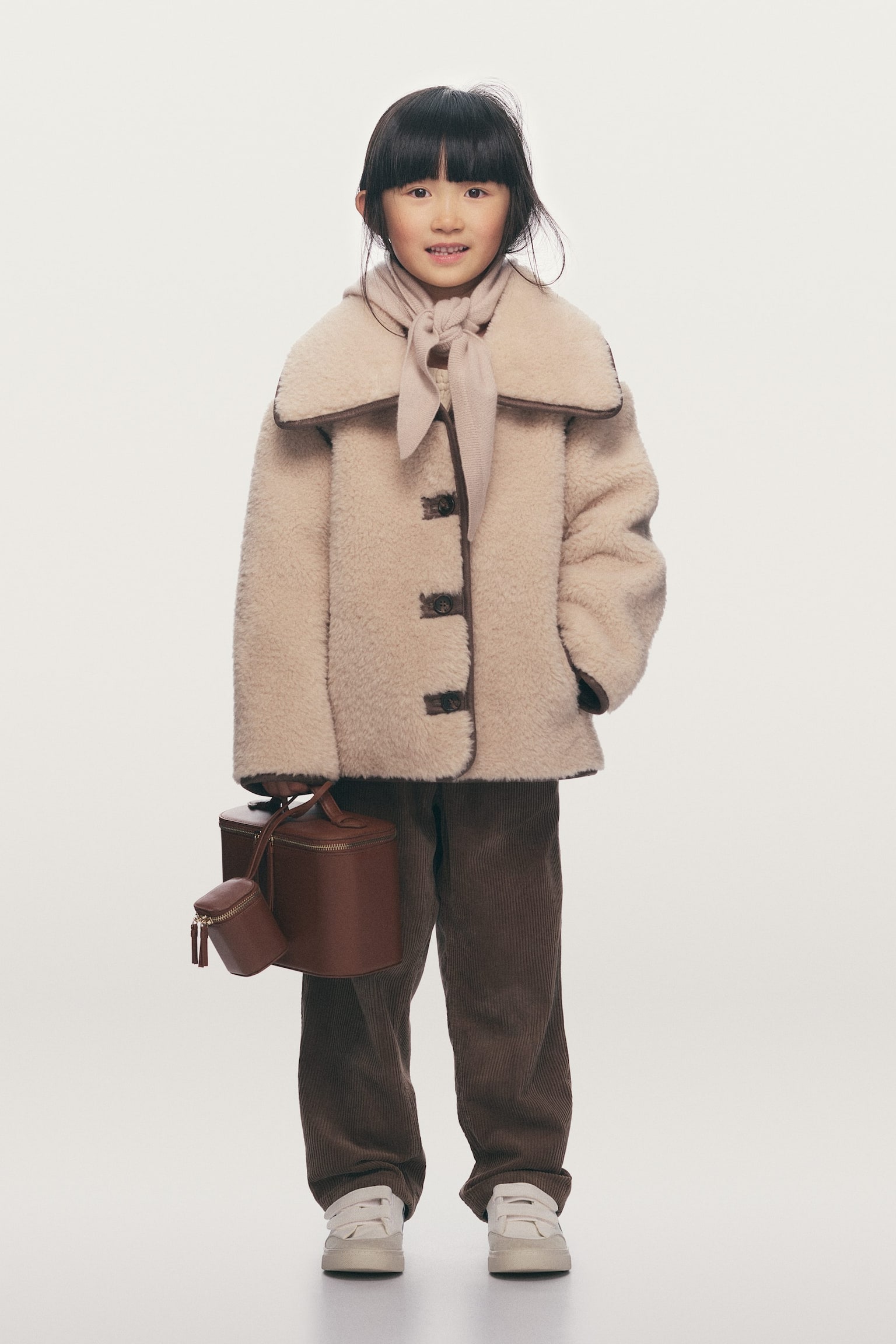 Cordhose - Dunkles Graubraun/Hellblau/Dunkelblau/Khaki - 2