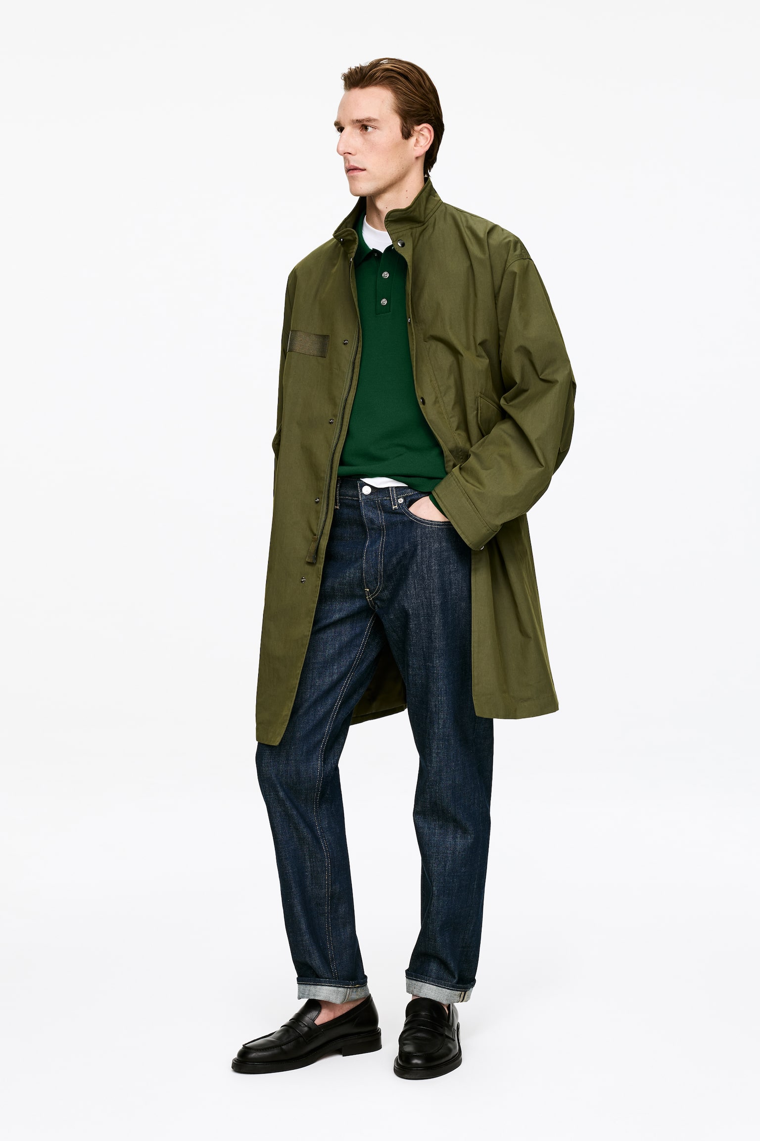 Polo en laine mérinos - Vert/Bleu ciel/Bleu foncé/Vert foncé - 4