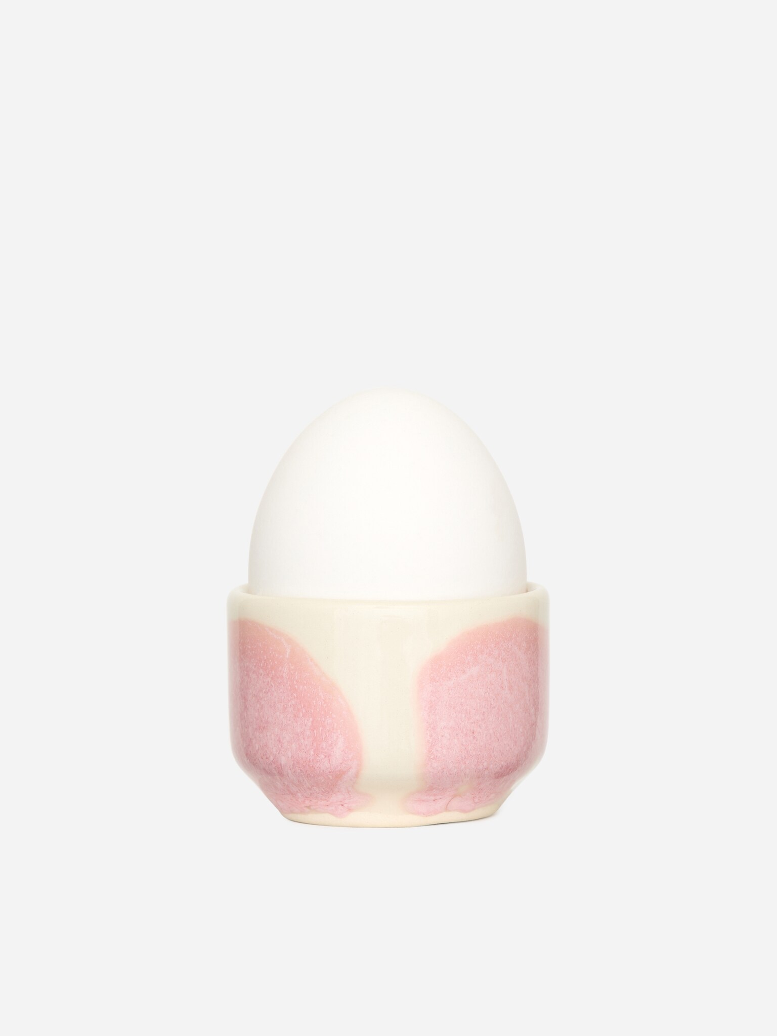 Juego de 2 hueveras - Blanco roto/rosa/Blanco roto/salpicadura azul/Blanco roto/azul oscuro/Blanco roto/verde - 3