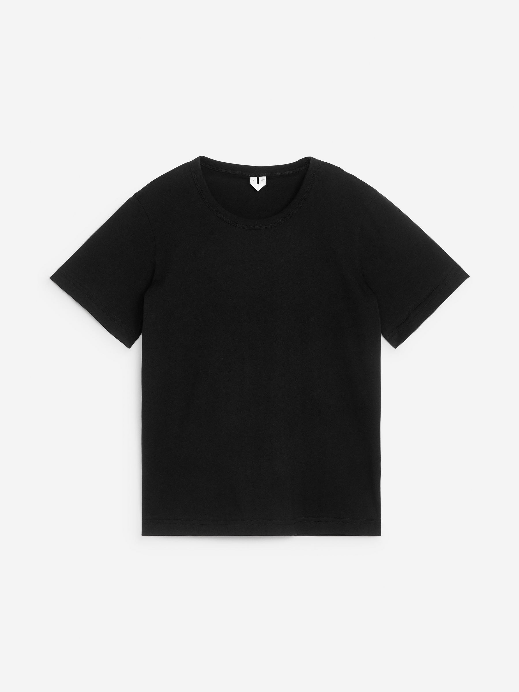 Cotton T-Shirt - Black - Regular fit - Women - StillMedia/DescriptiveStillLife - 1