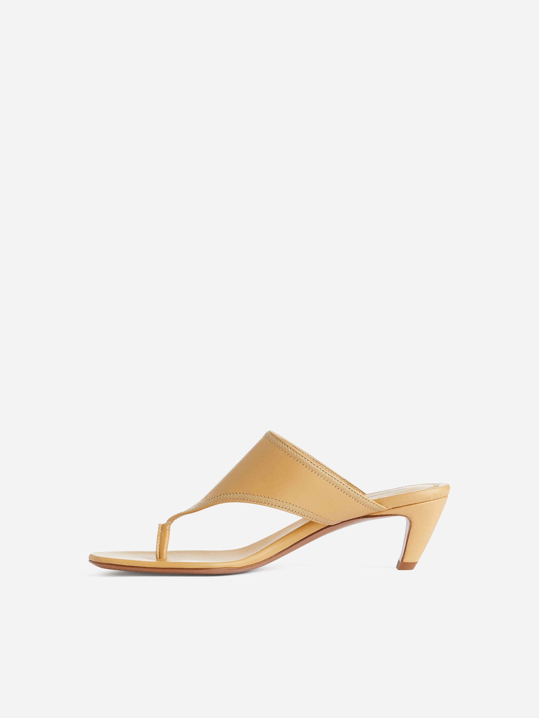 Sandalias de tiras de piel - Beige - Women - StillMedia/DescriptiveStillLife - 4