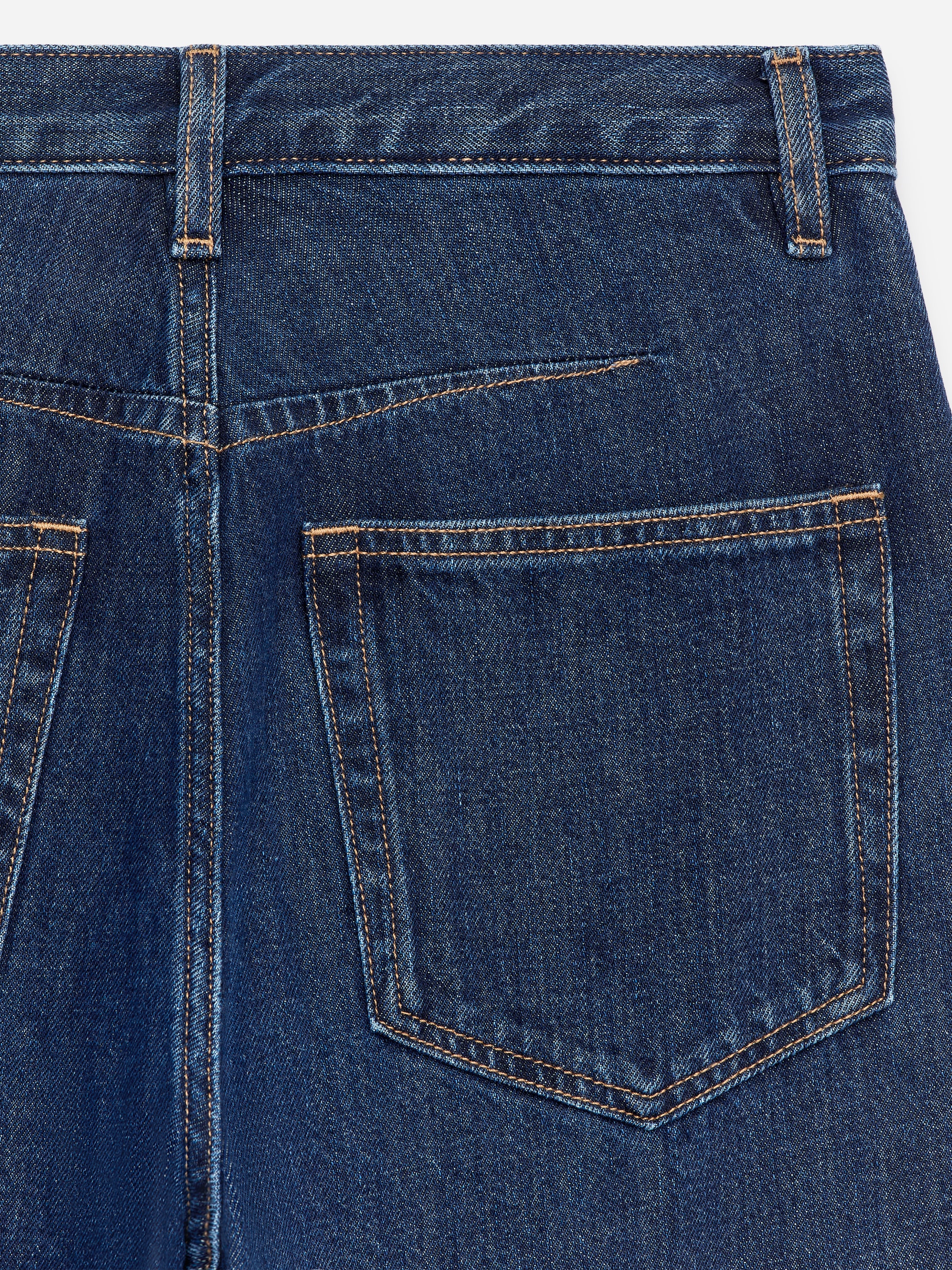 Jeans con gamba dal taglio curvo - Blu scuro - Regular fit - Women - StillMedia/DescriptiveDetail - 2