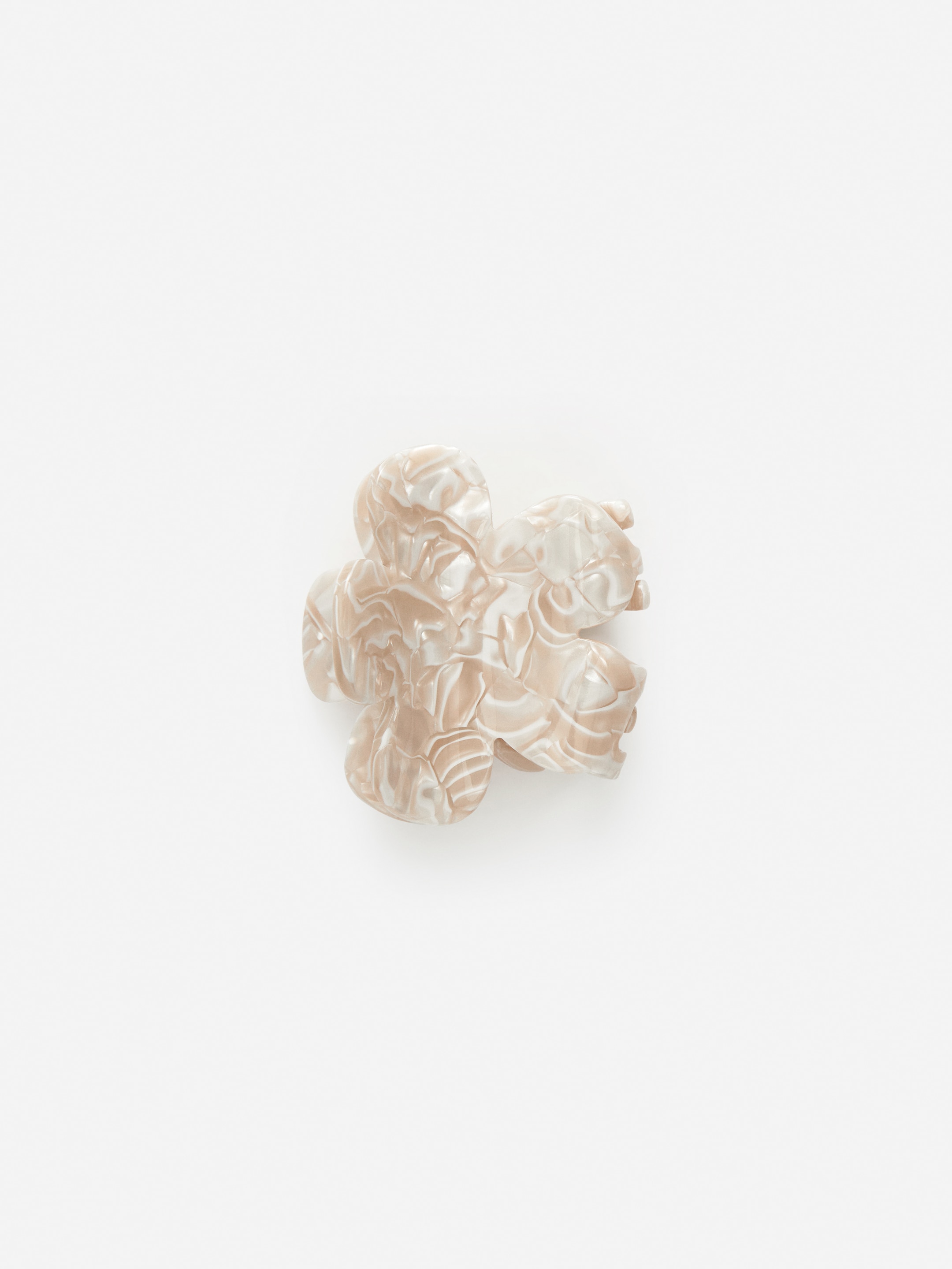 Flower Hair Claw - Beige Melange - Women - StillMedia/DescriptiveStillLife - 1