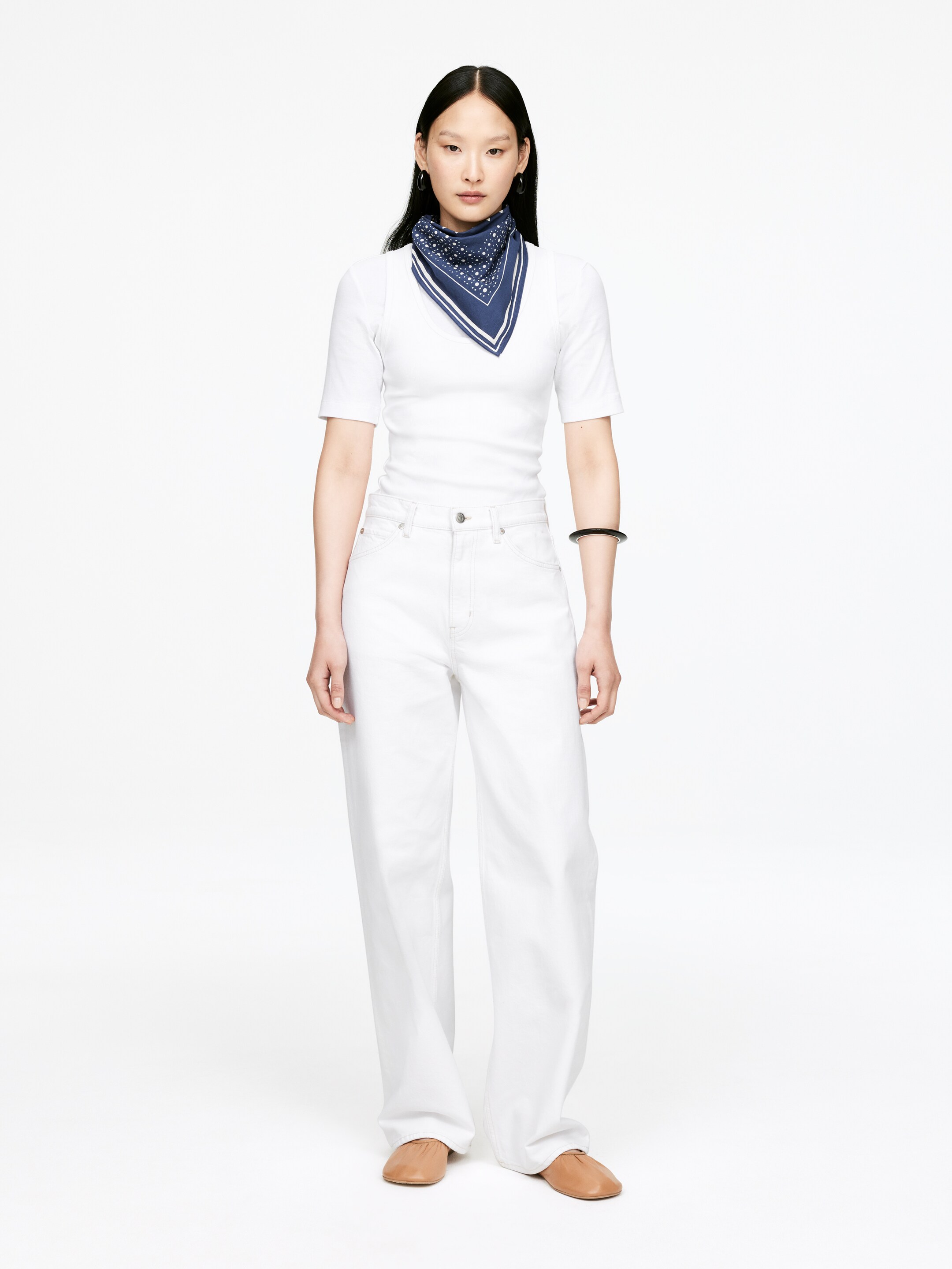 Visualizza immagine più grande: Foulard con stampa - Blu - DONNA | H&M IT 2