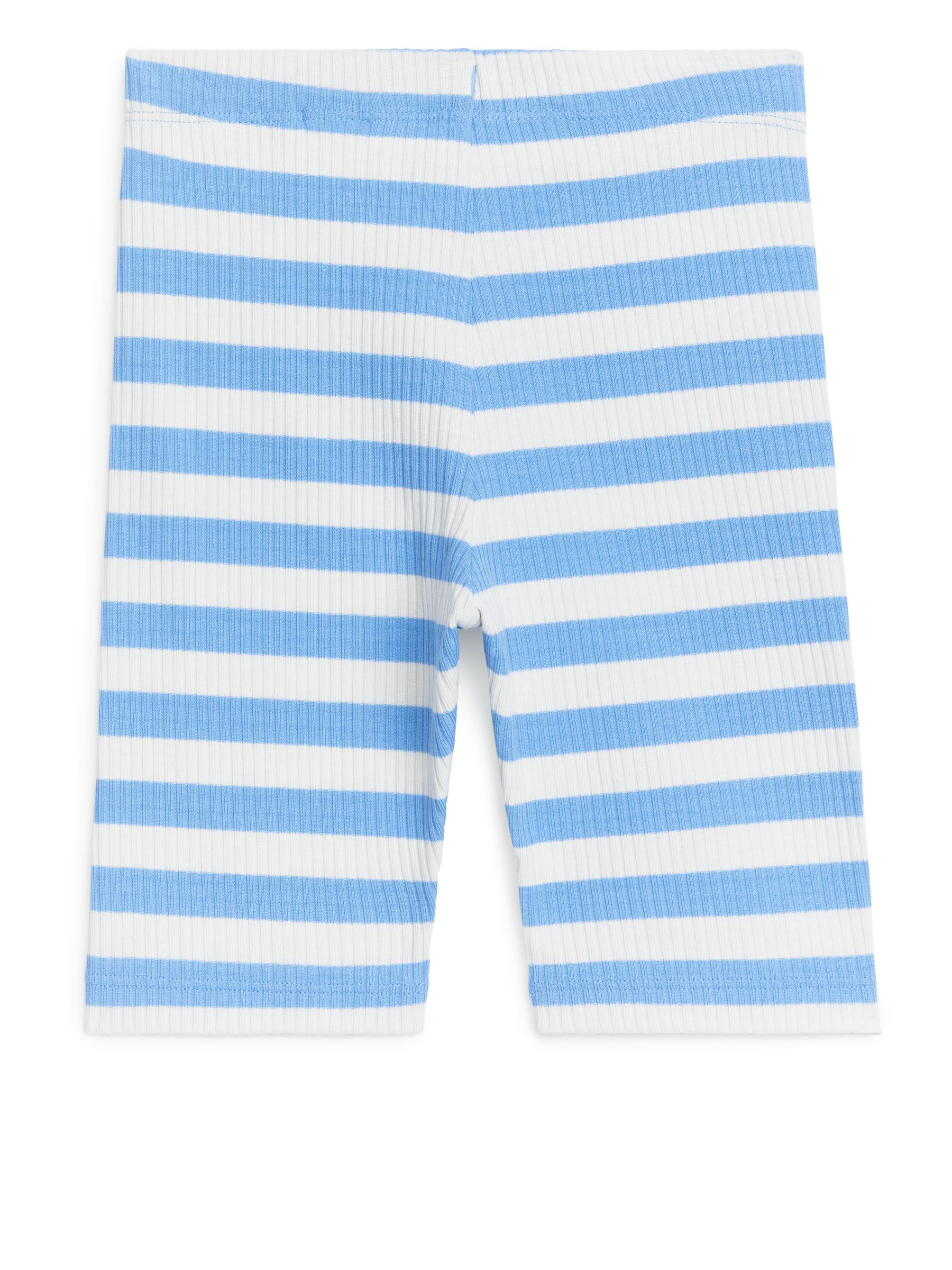 Ciclisti in jersey con lavorazione a coste - Bianco sporco/Azzurro - Regular fit - Children - StillMedia/DescriptiveStillLife - 3