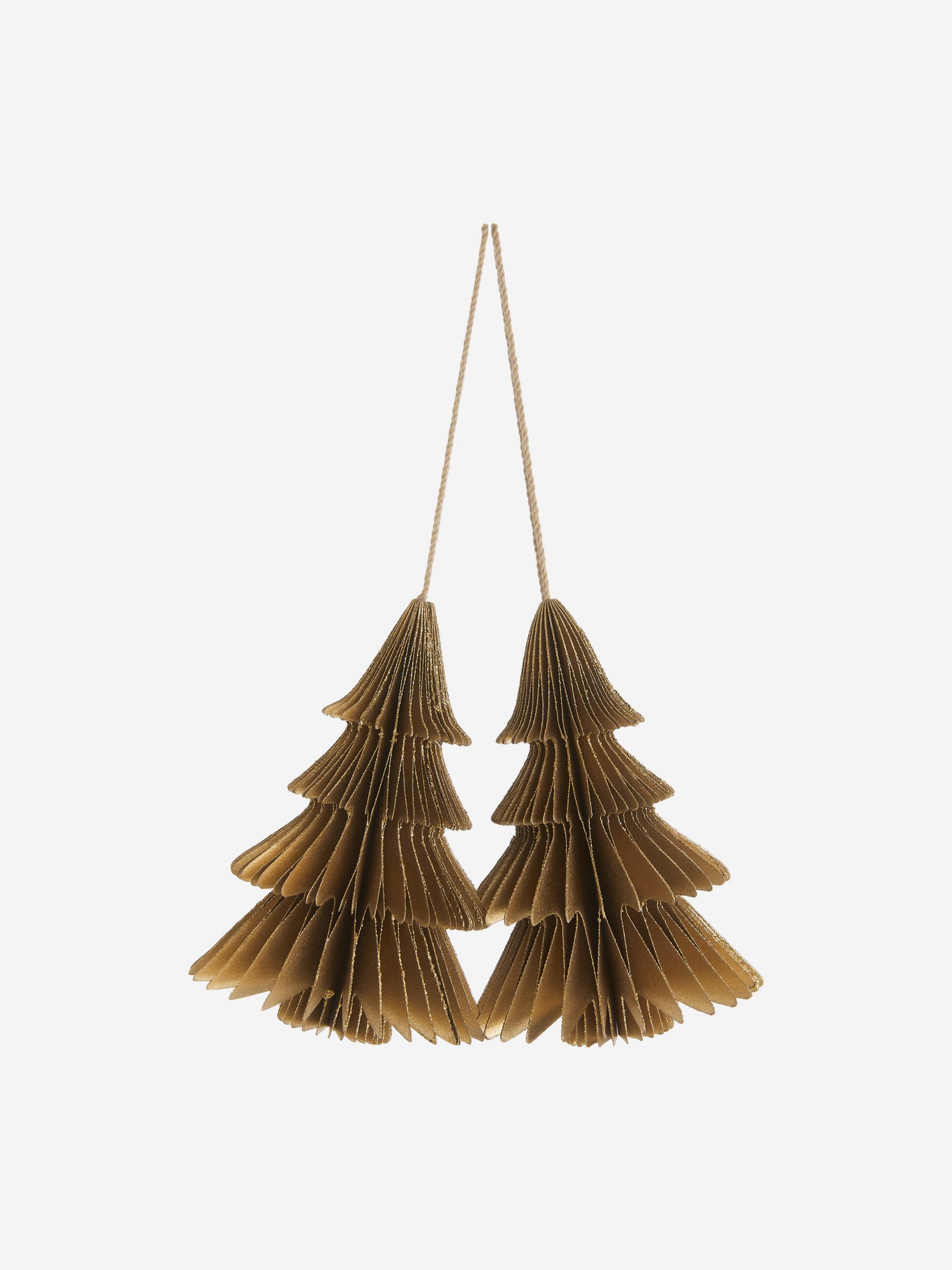 Honeycomb Ornaments Set of 2-#DECA94-9455