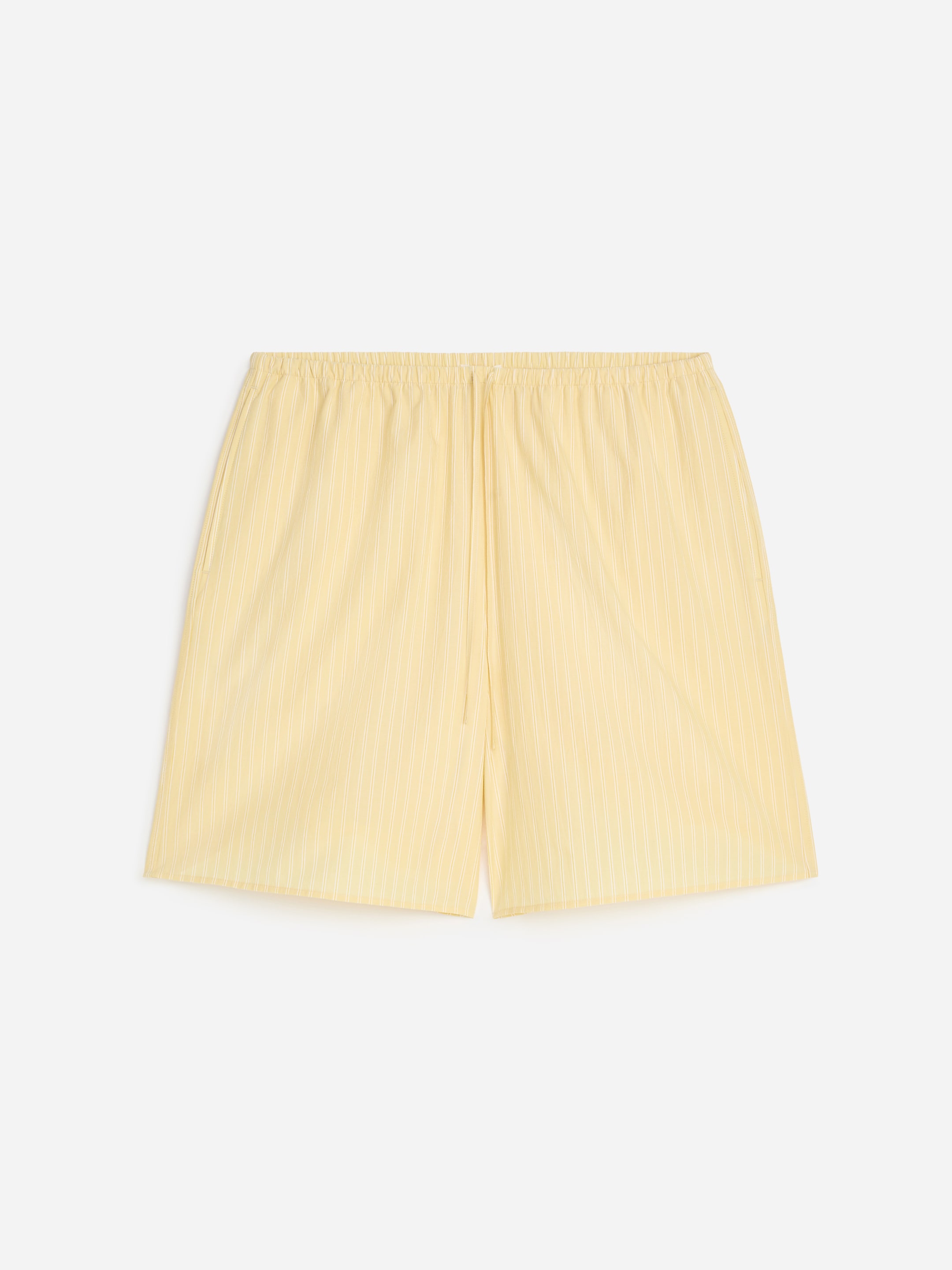 Cotton shorts - Yellow - Relaxed fit - Women - StillMedia/DescriptiveStillLife - 1