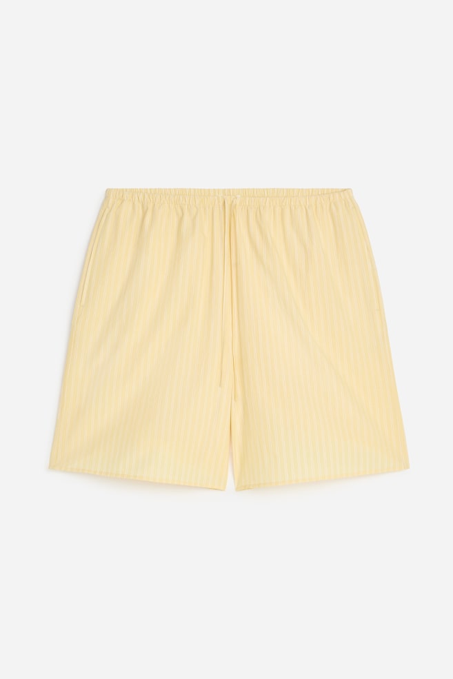Pantalones cortos de algodón - Amarillo - 1