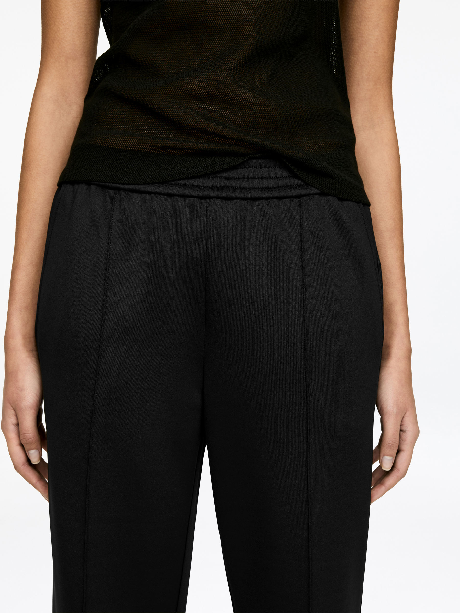 Bas de survêtement à pinces - Noir - Regular fit - Femme - StillMedia/Lookbook - 5