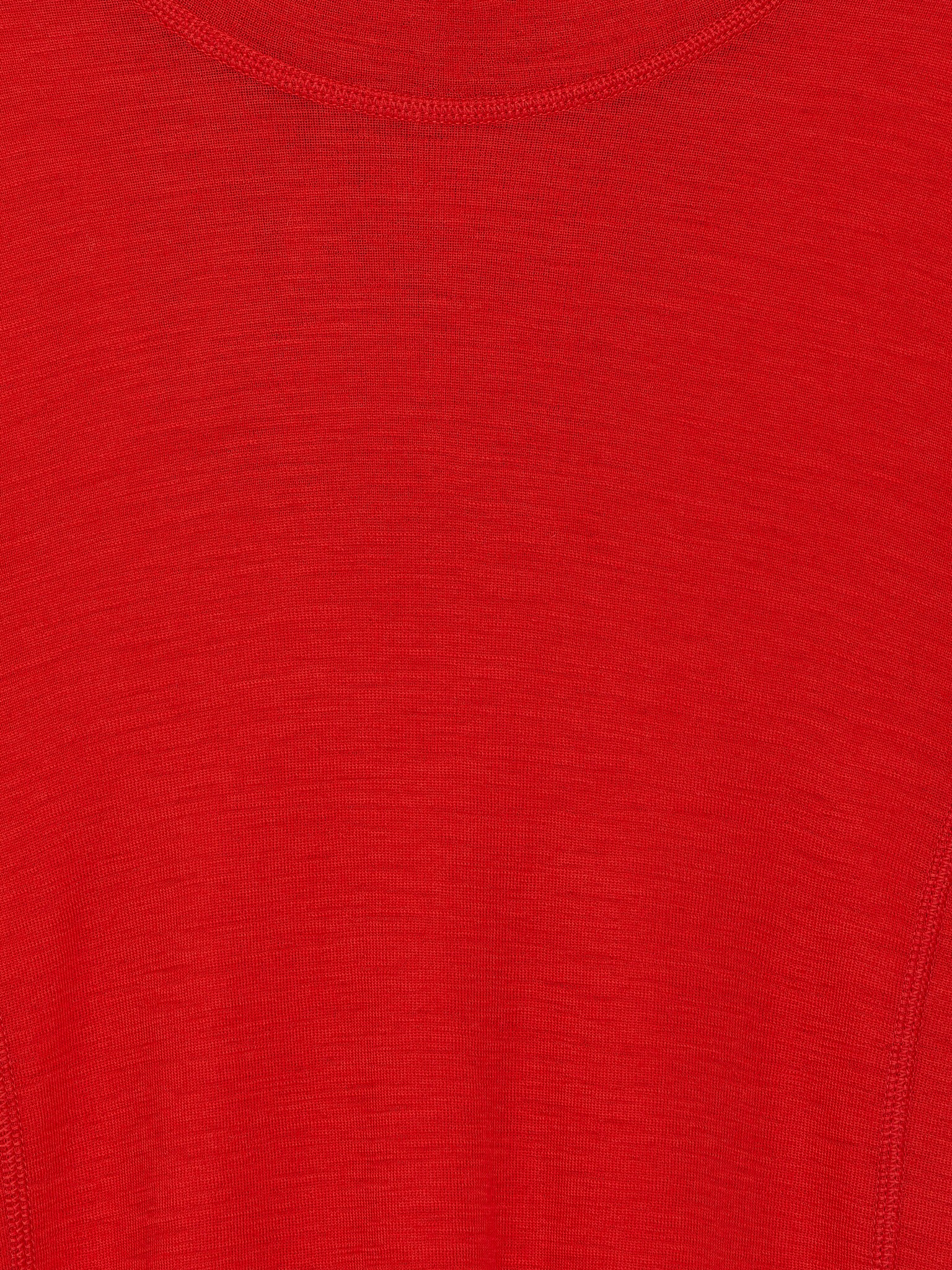 Pull à capuche en laine - Rouge/Noir - 6