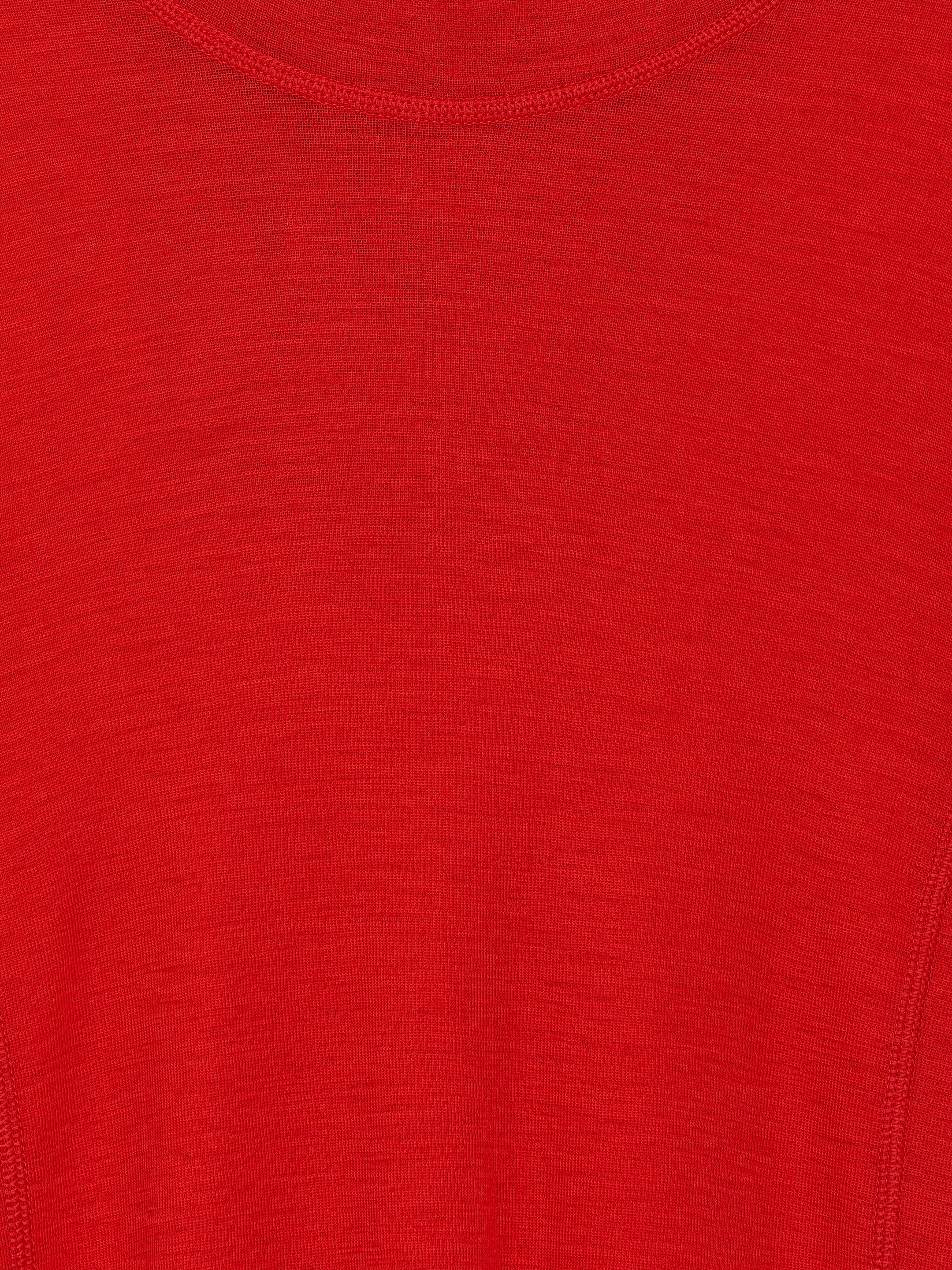 Pull à capuche en laine - Rouge - Slim fit - Femme - StillMedia/DescriptiveDetail - 1