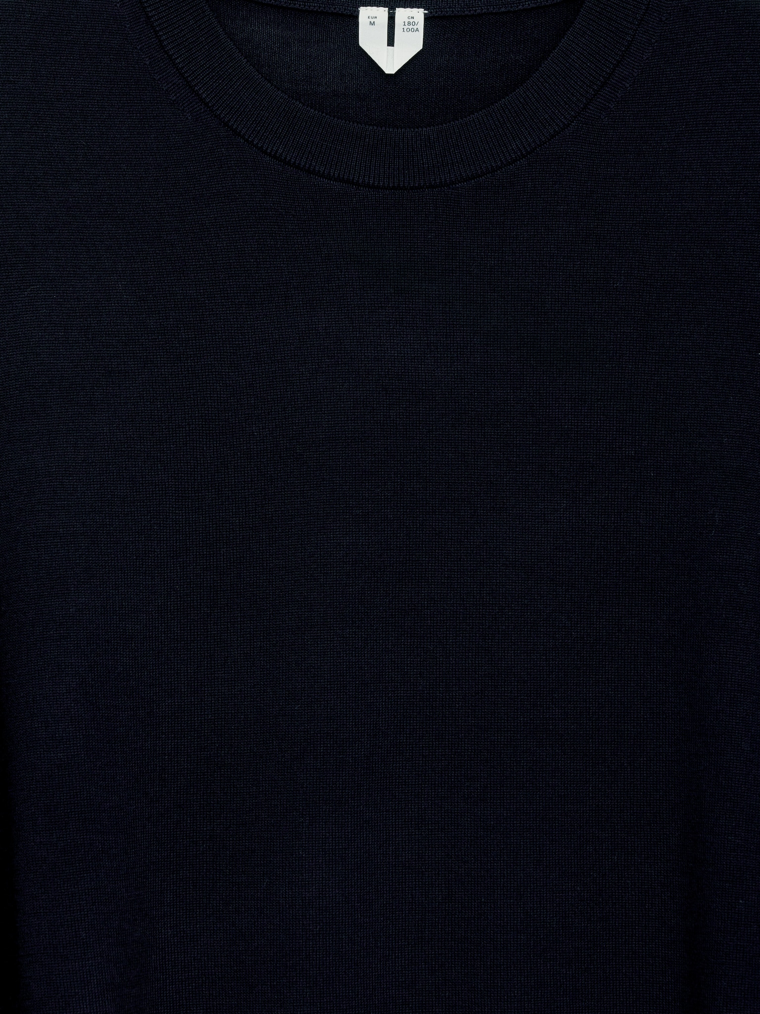 Fine Knit Merino Jumper - Dark Blue/Grey Melange/Dark Brown/Dark Green - 3