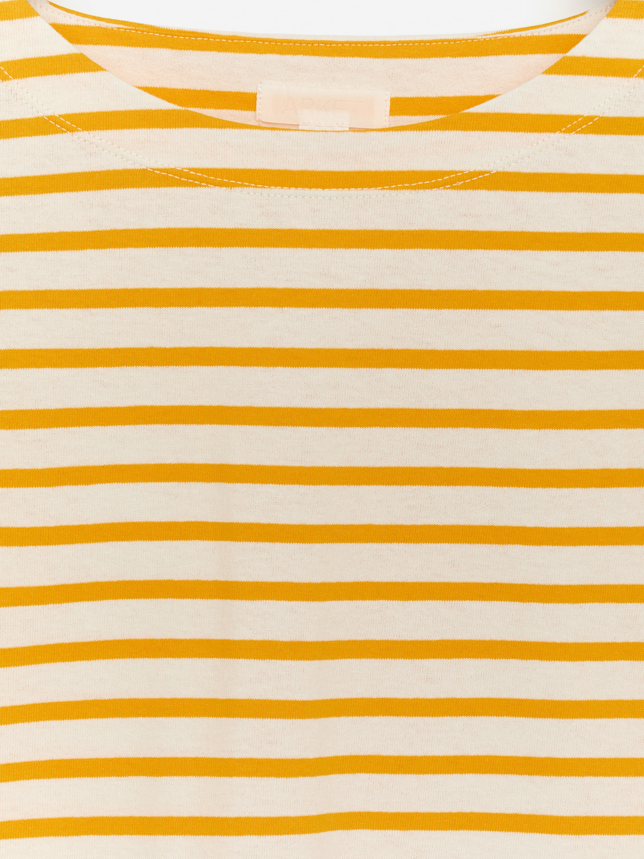 Long-Sleeve T-Shirt - Yellow/Off White - Regular fit - Women - StillMedia/DescriptiveDetail - 1