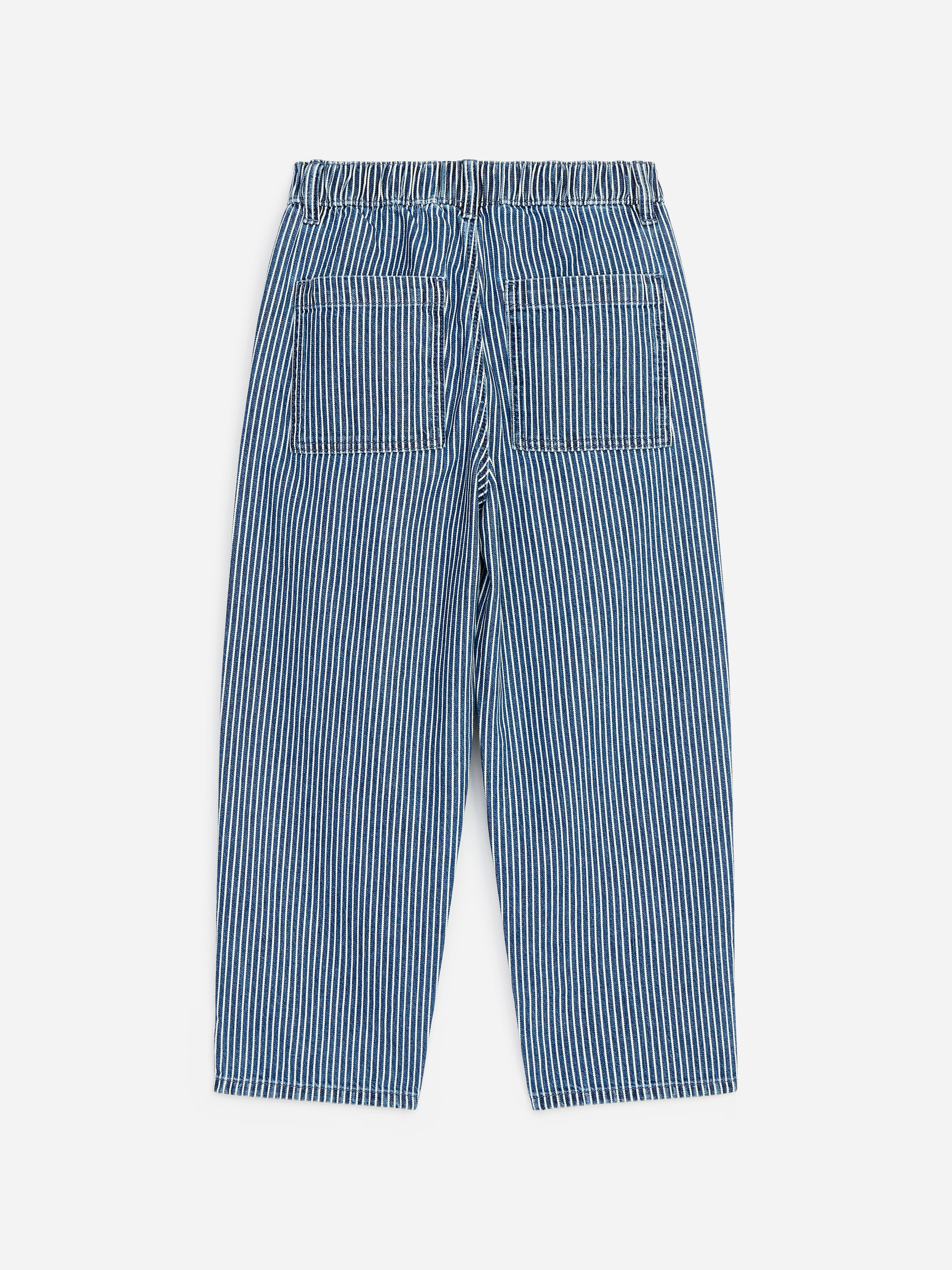 Baggy Hickory Striped Jeans - Blue/White - Relaxed fit - Children - StillMedia/DescriptiveStillLife - 2