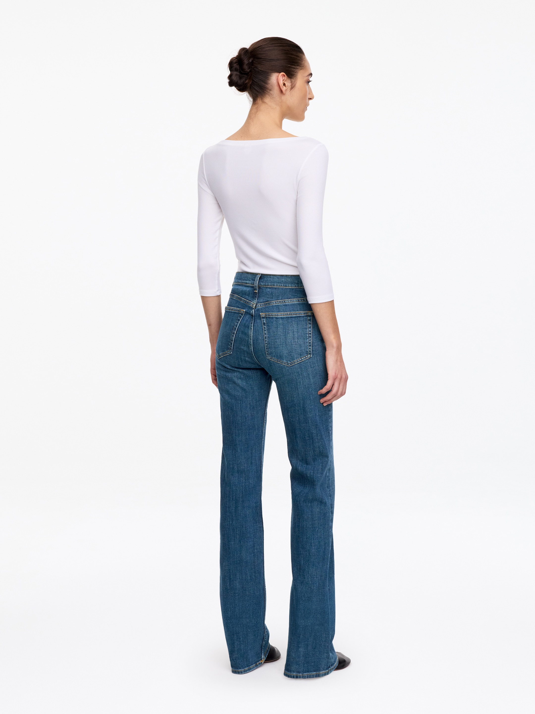 LINDEN Bootcut Jeans - Dunkelblau - Slim Fit - women - StillMedia/Lookbook - 4