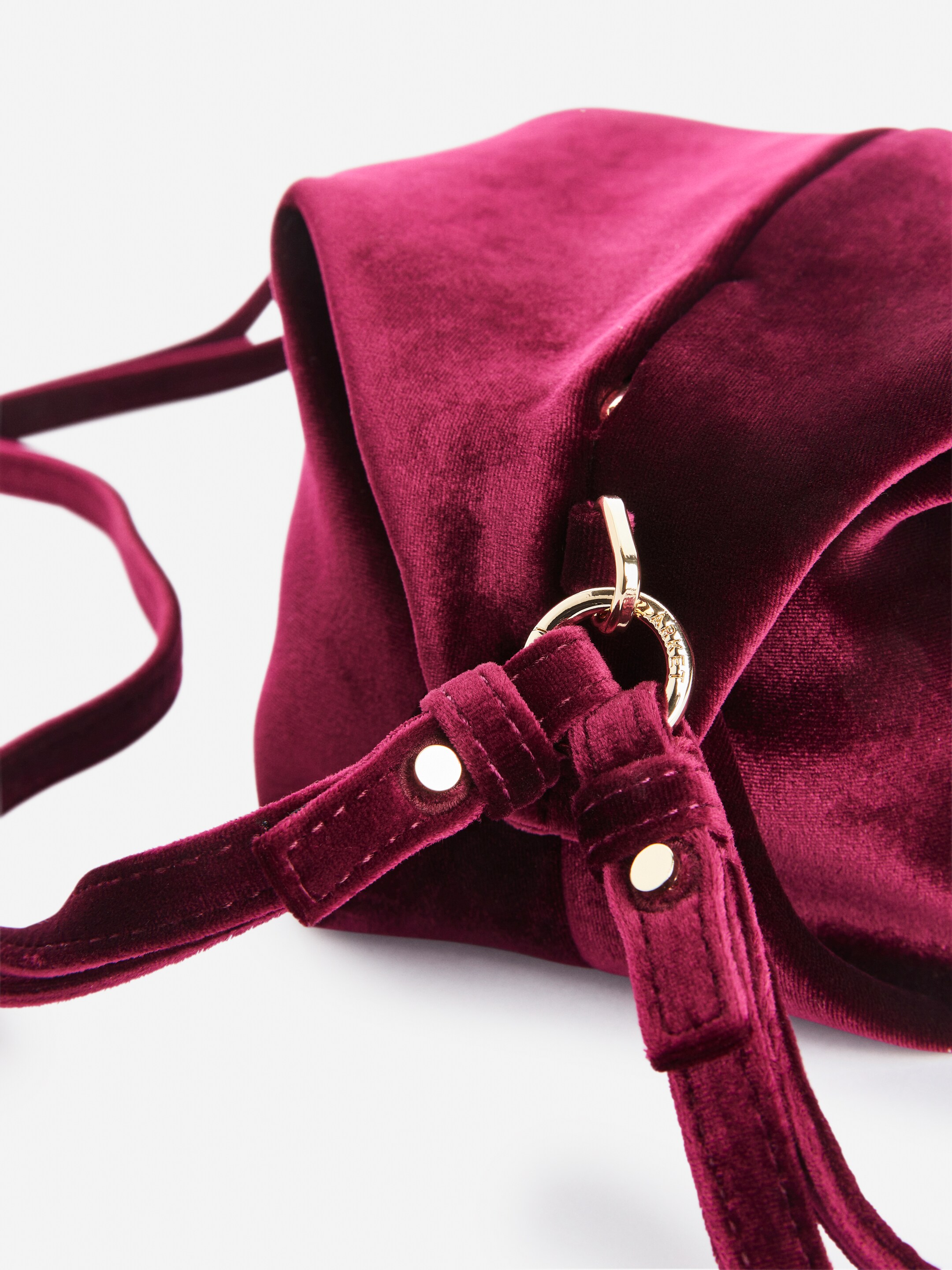Größeres Bild ansehen: Minitasche aus Samt - Weinrot - Ladies | H&M DE 3