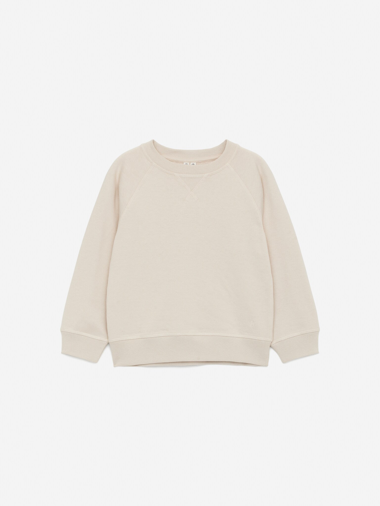 Cotton Sweatshirt - Oat/Dark Blue/Lilac/Grey Melange/Blue