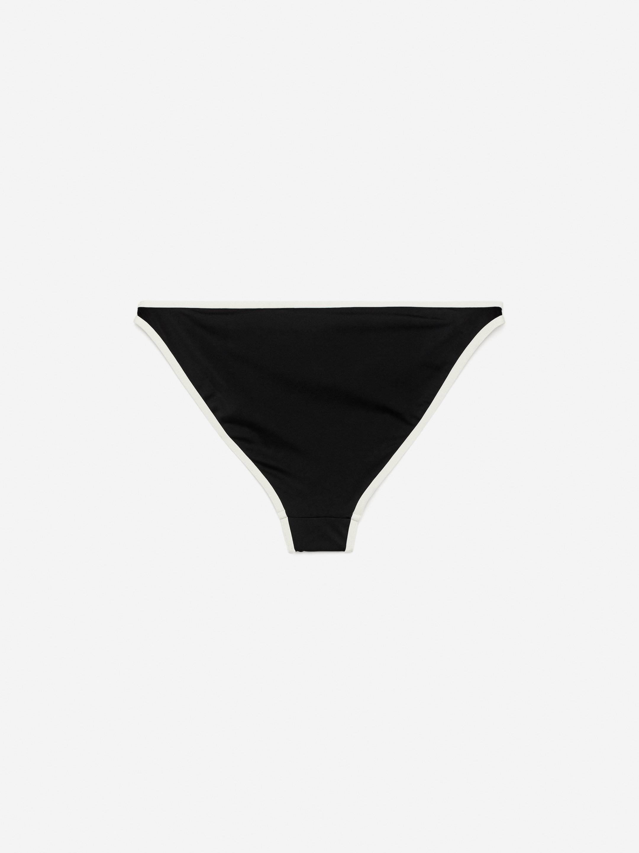 Braguita de bikini de talle bajo - Negro/blanco - Women - StillMedia/DescriptiveStillLife - 1
