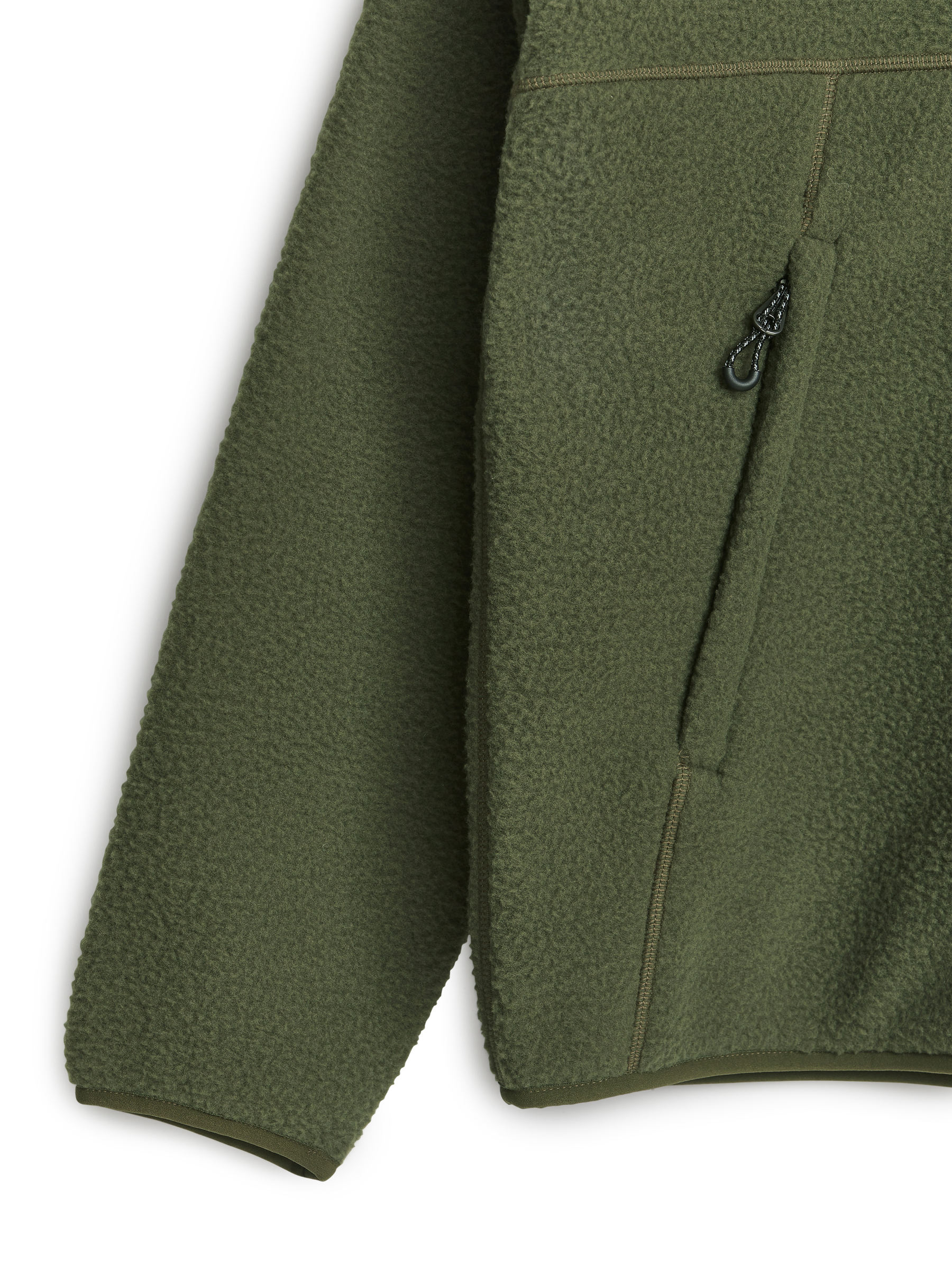 Active Fleece Jacket - Zielony - Luźny fason - Men - StillMedia/DescriptiveDetail - 1