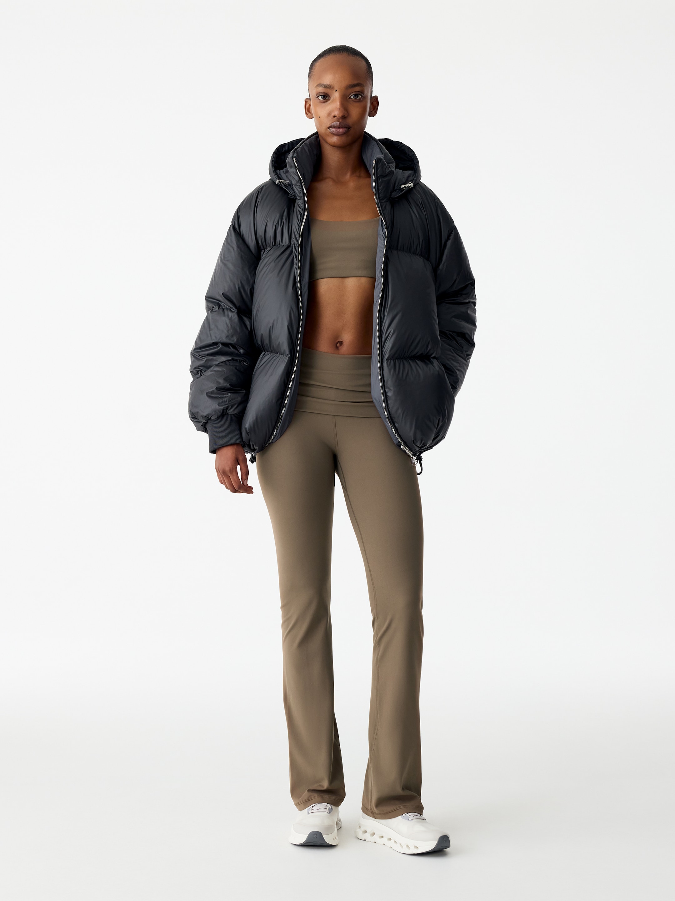 Leggings svasati-Beige-21064