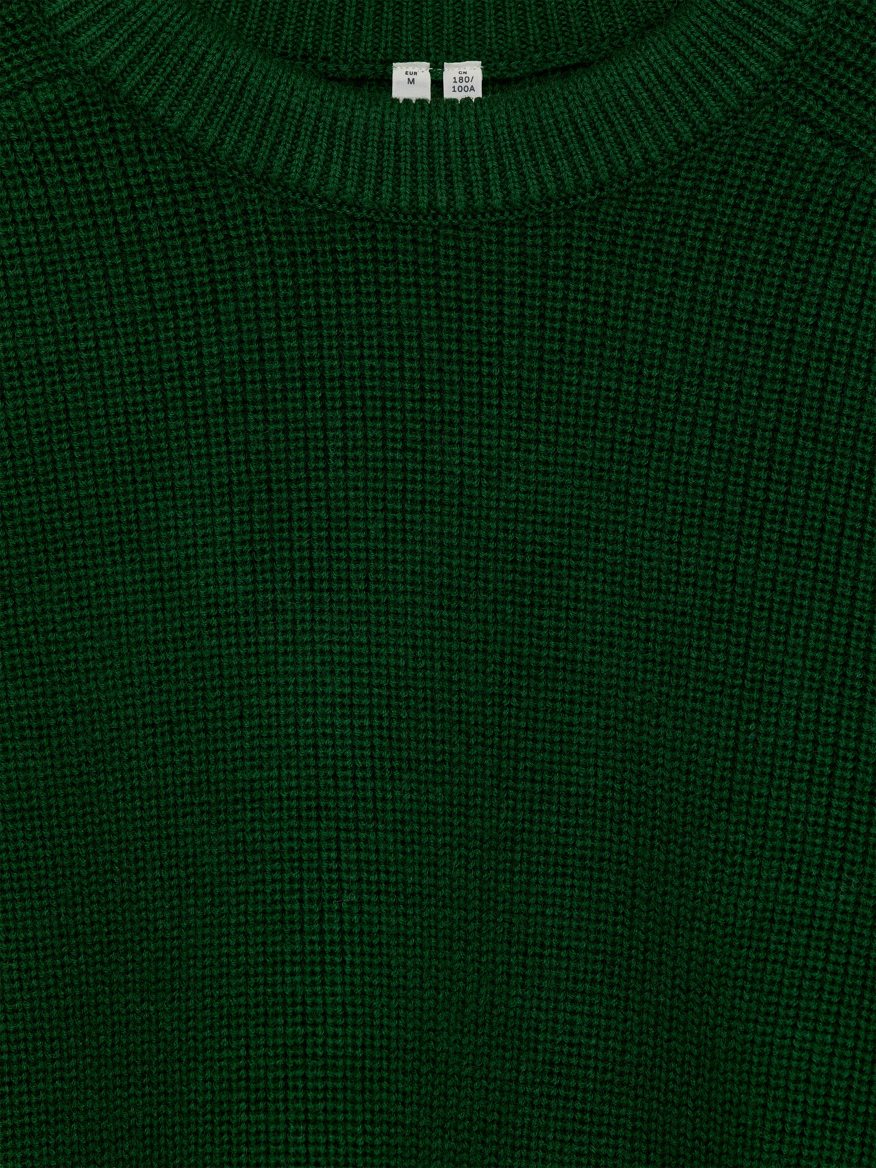 Relaxed Wool Jumper - Dark Green - Relaxed fit - Men - StillMedia/DescriptiveStillLife - 2