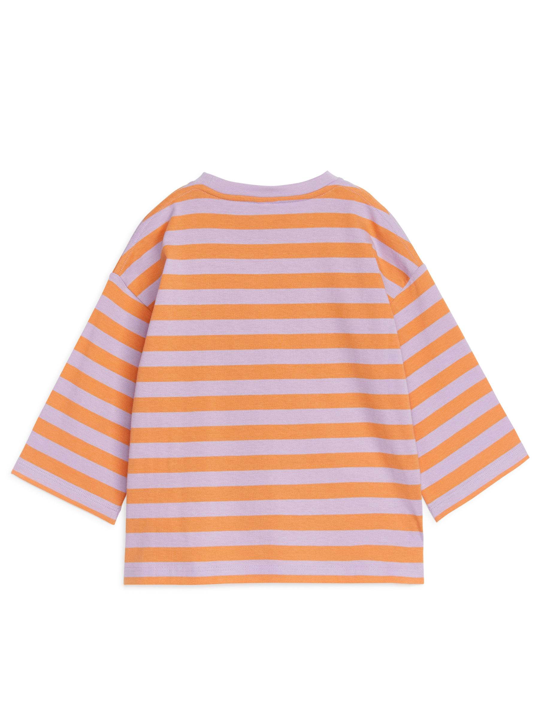 Oversize-T-Shirt mit langen Ärmeln - Korallenrot/Flieder - Oversize - Kinder - StillMedia/DescriptiveStillLife - 1