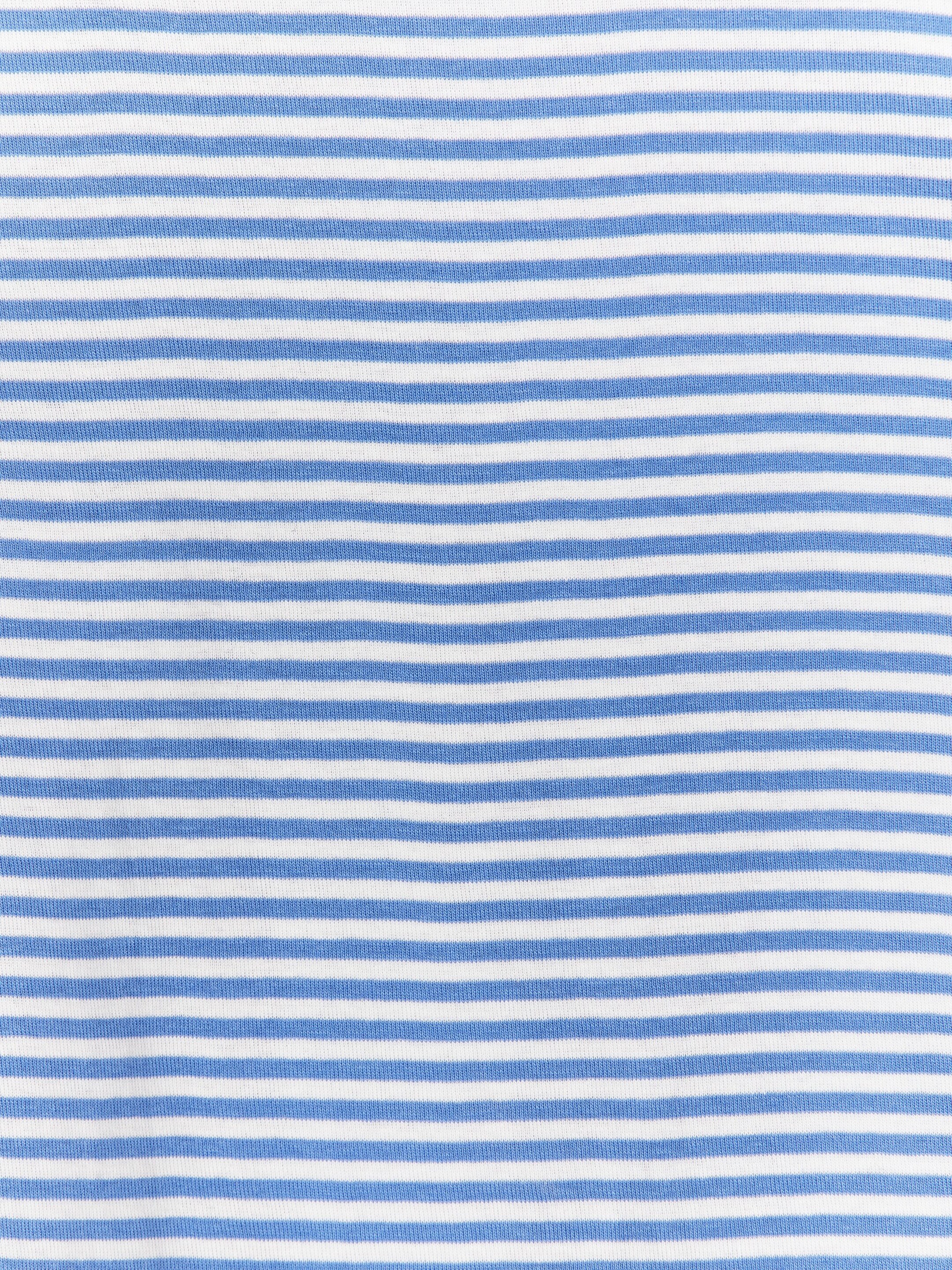 Vezi imaginea mai mare: Set pijama din jerseu scurt - Albastru/Alb - COPII | H&M RO 3