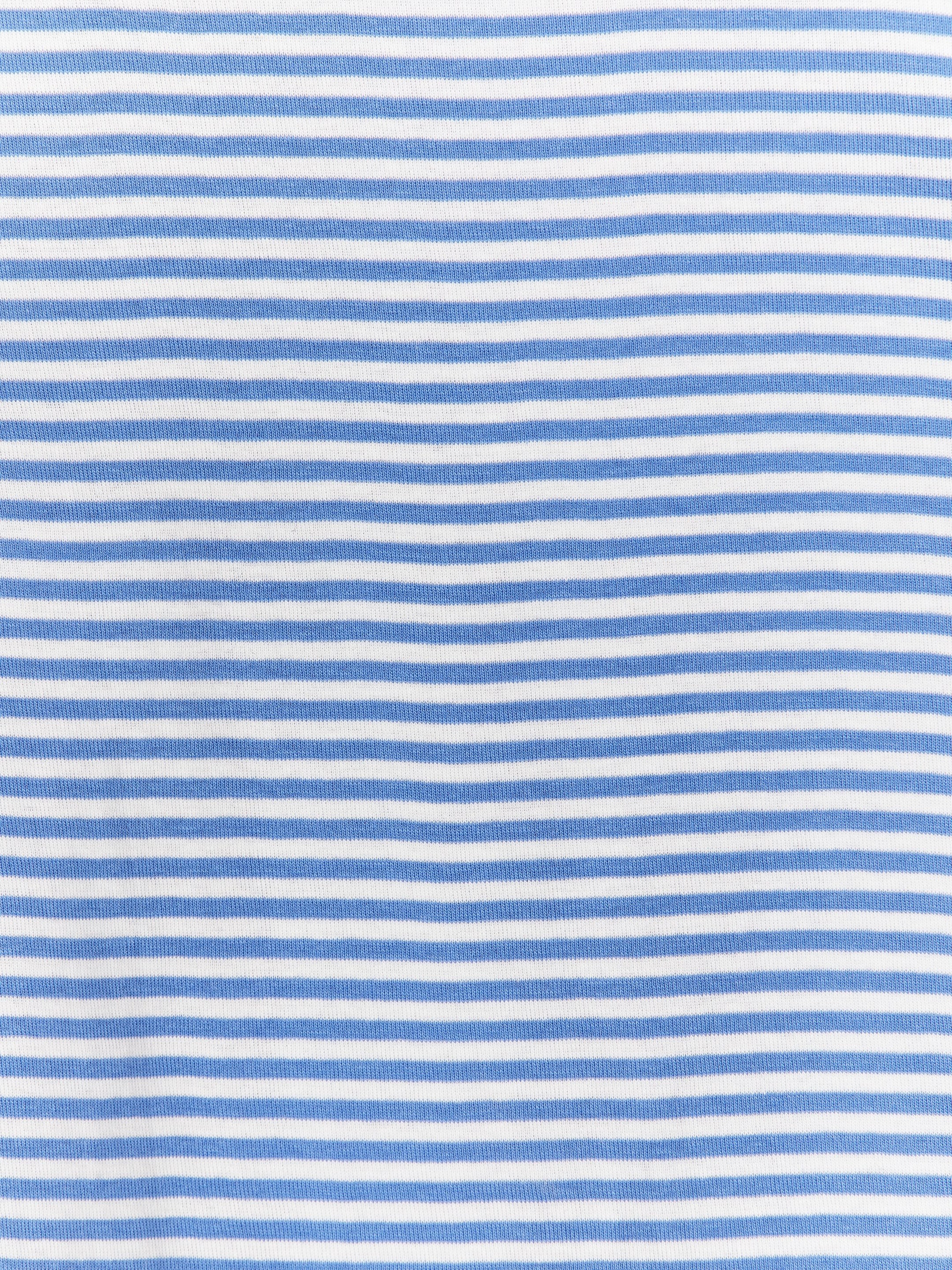 Grösseres Bild ansehen: Zweiteiliger kurzer Pyjama aus Jersey - Blau/Weiß - KINDER | H&M CH 3