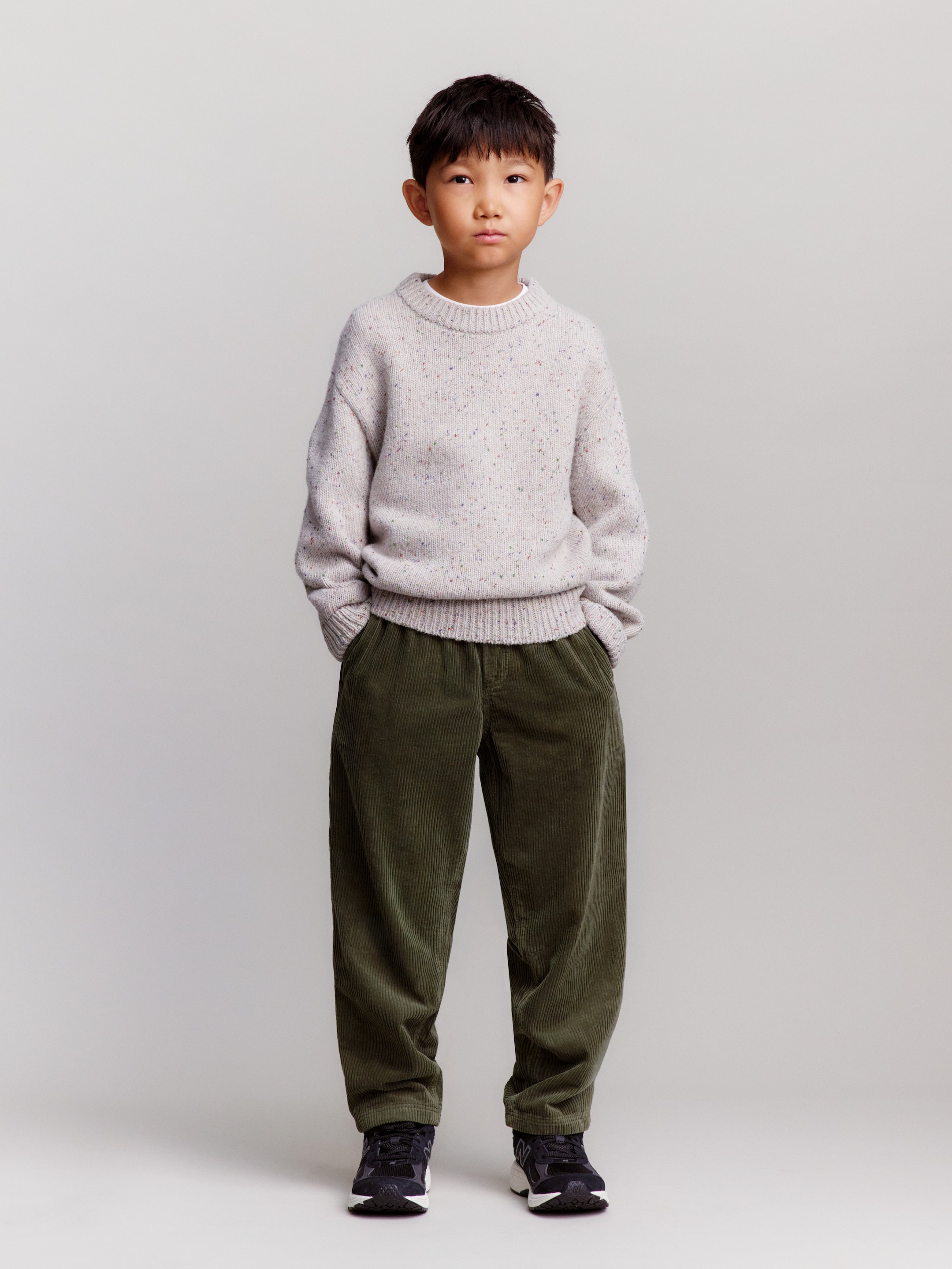 Chunky Jumper - Off White - Regular fit - children - StillMedia/Environmental - 1