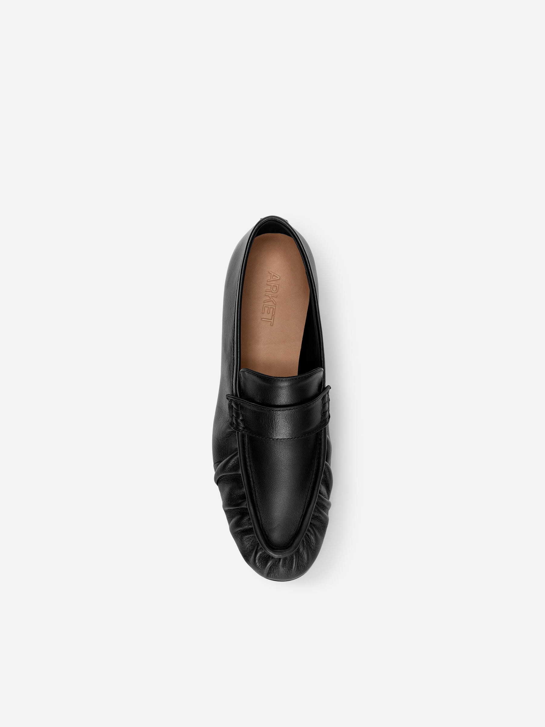 Soft Leather Loafers - Black - Women - StillMedia/DescriptiveStillLife - 3