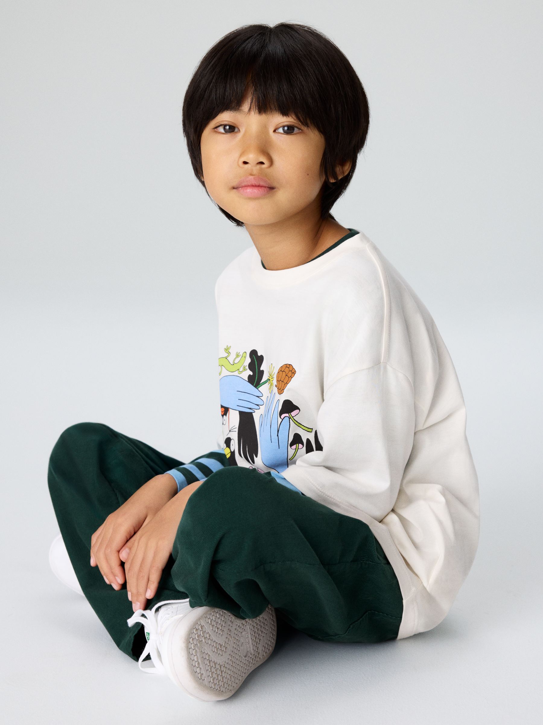 Sneaker Stan Smith von adidas - Weiß - Kinder - StillMedia/Environmental - 1